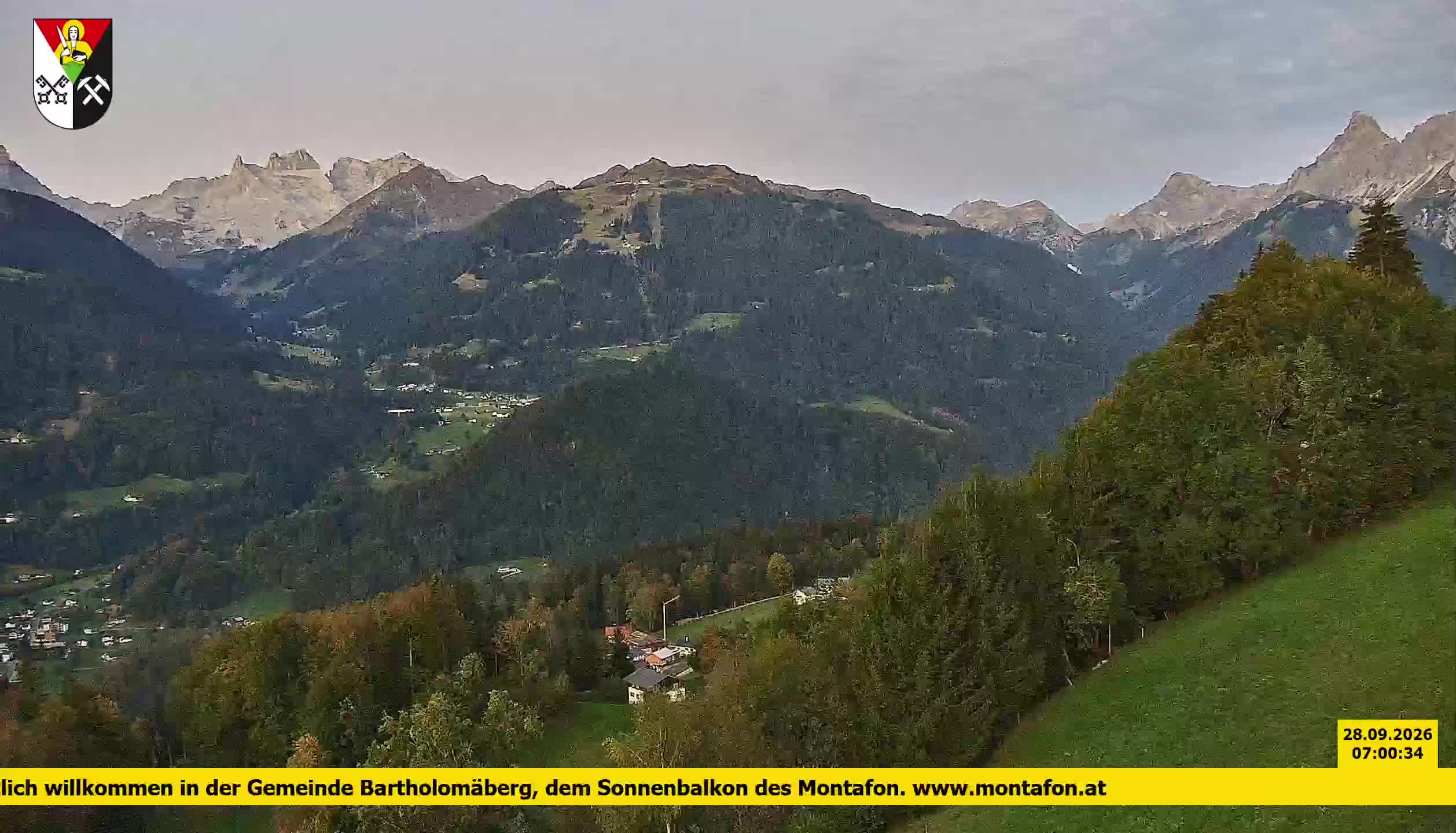 Bartholomäberg | Blick auf Schruns