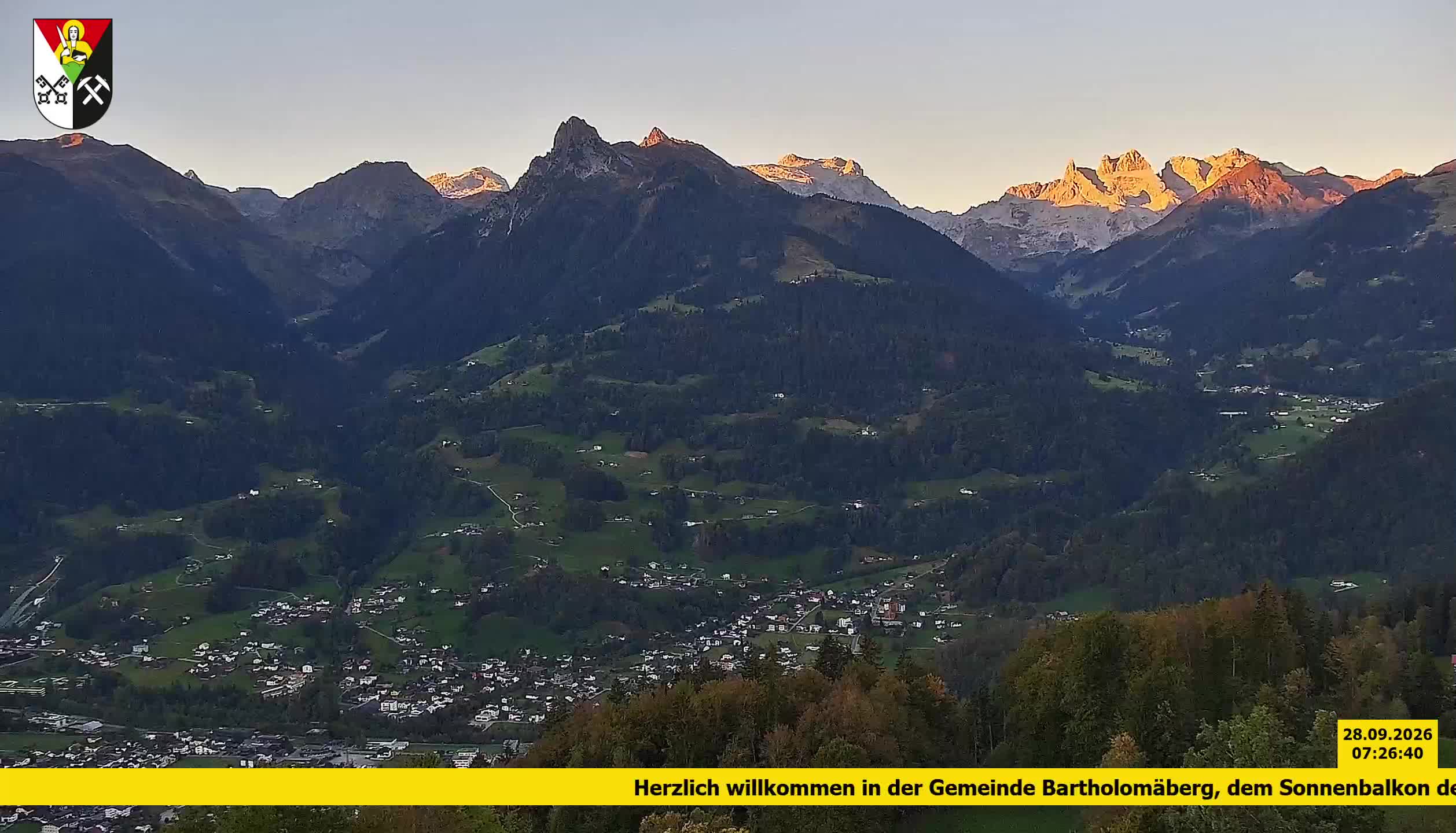 Bartholomäberg | Blick auf Schruns