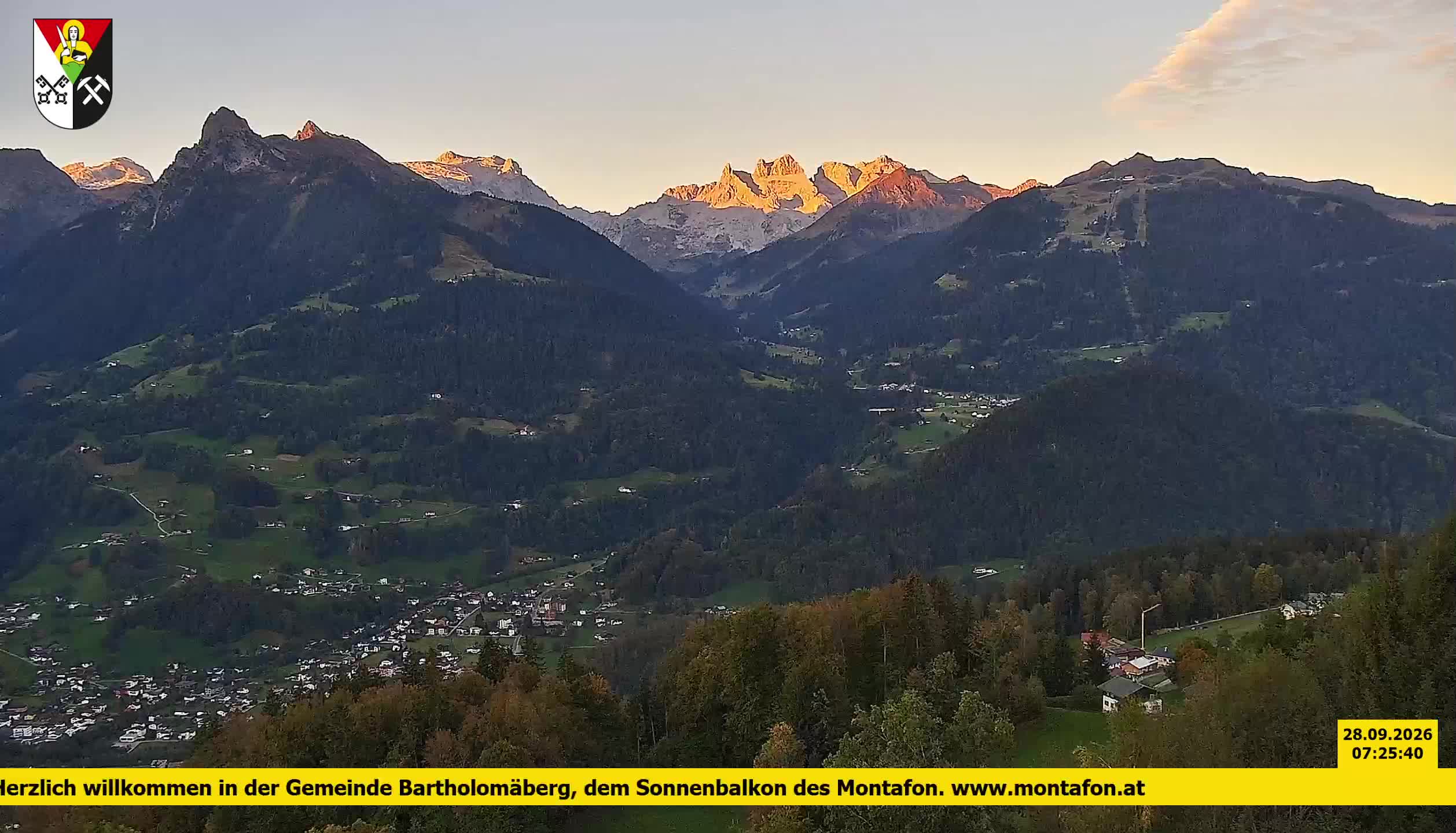 Bartholomäberg | Blick auf Schruns