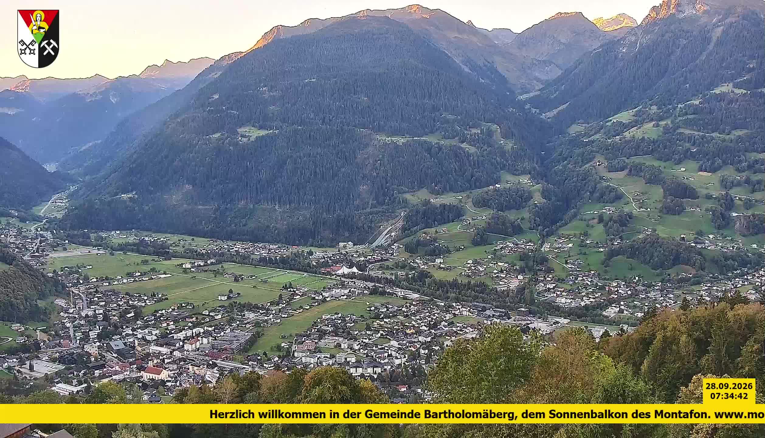 Bartholomäberg | Blick auf Schruns