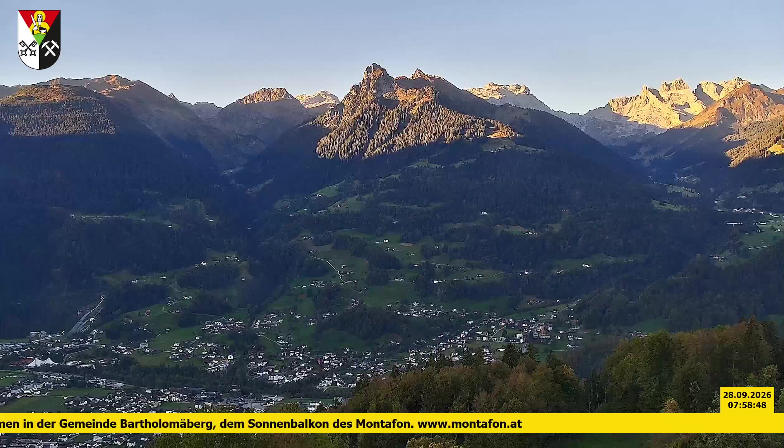 Bartholomäberg | Blick auf Schruns