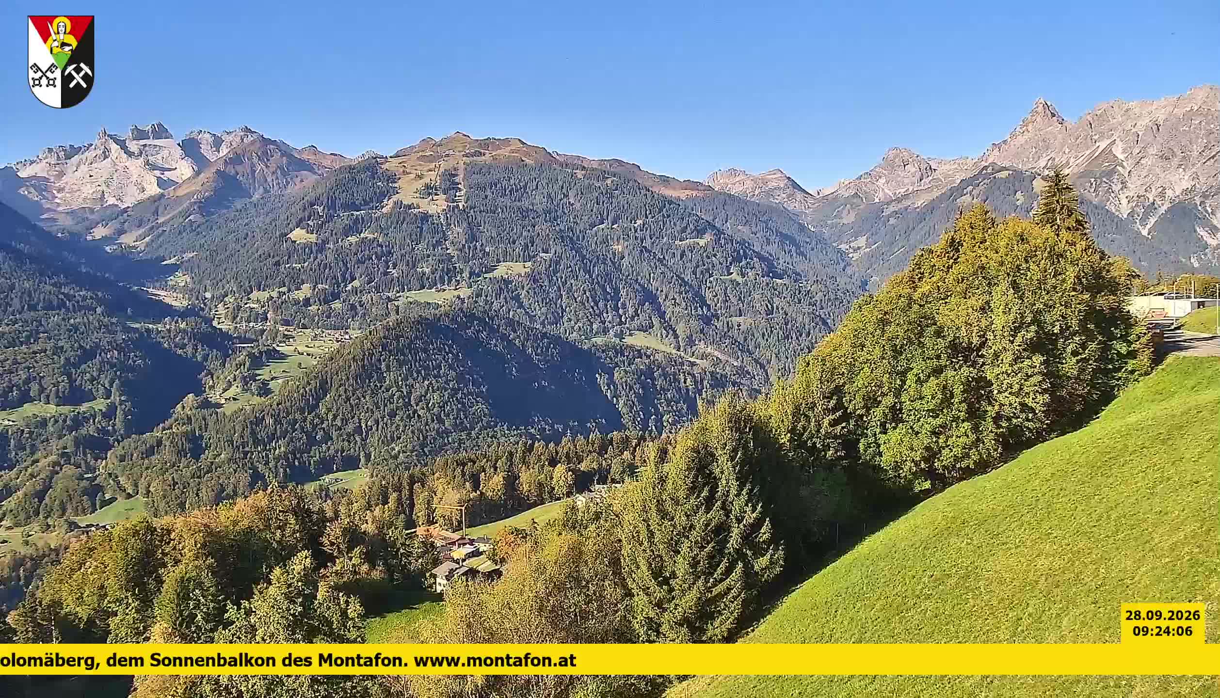 Bartholomäberg | Blick auf Schruns