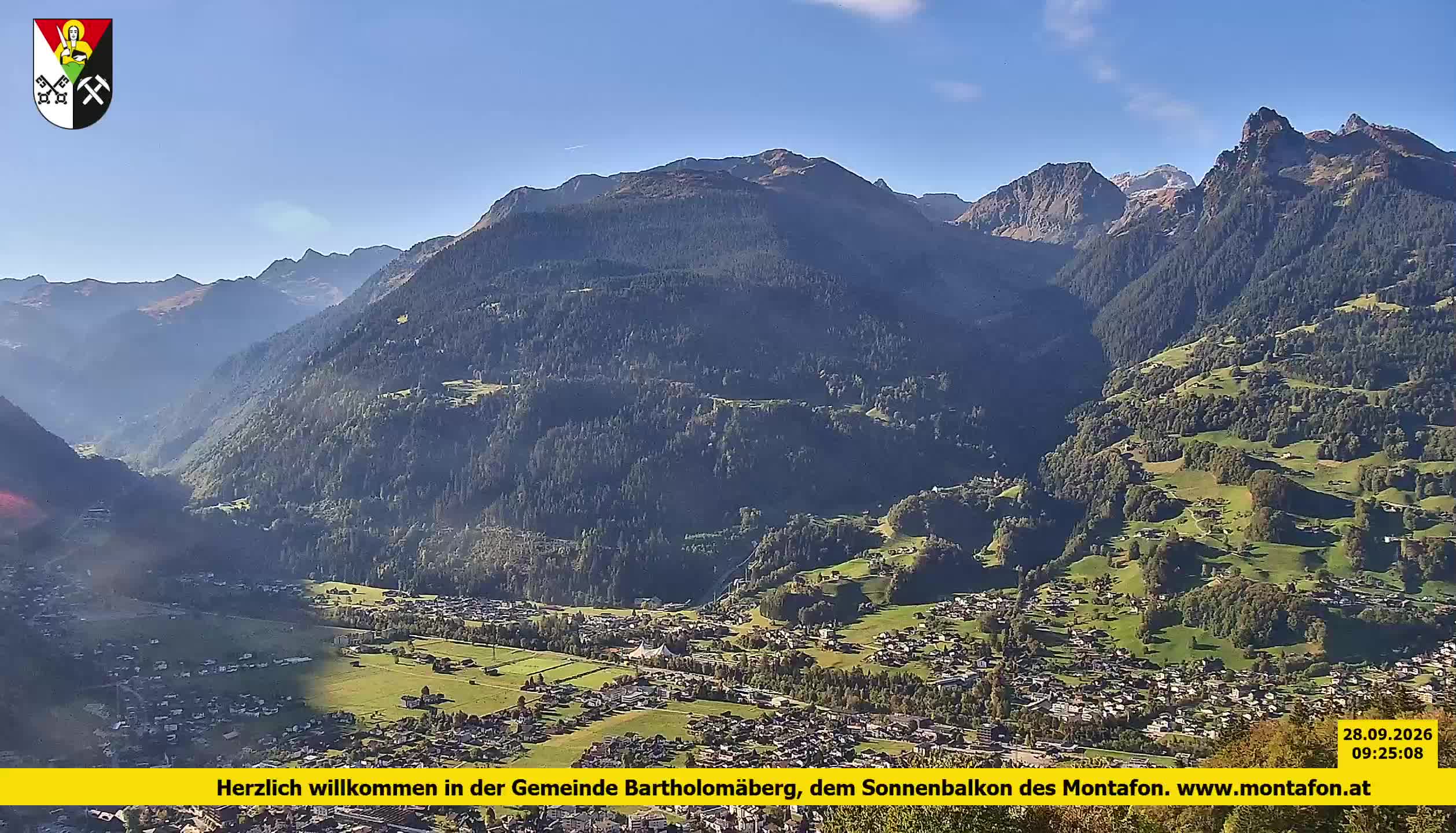 Bartholomäberg | Blick auf Schruns