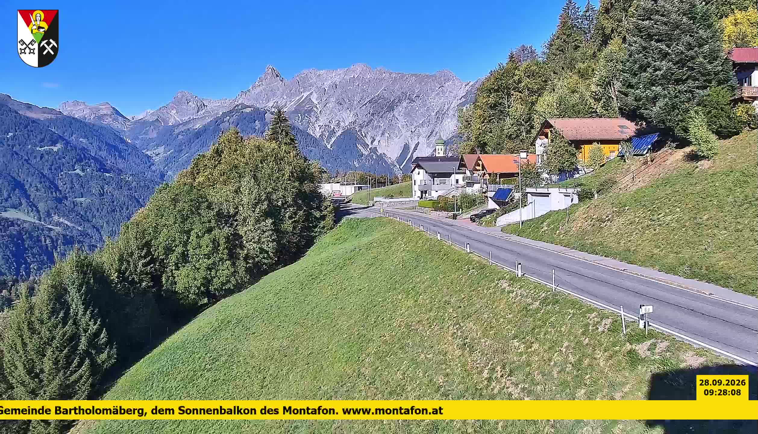 Bartholomäberg | Blick auf Schruns