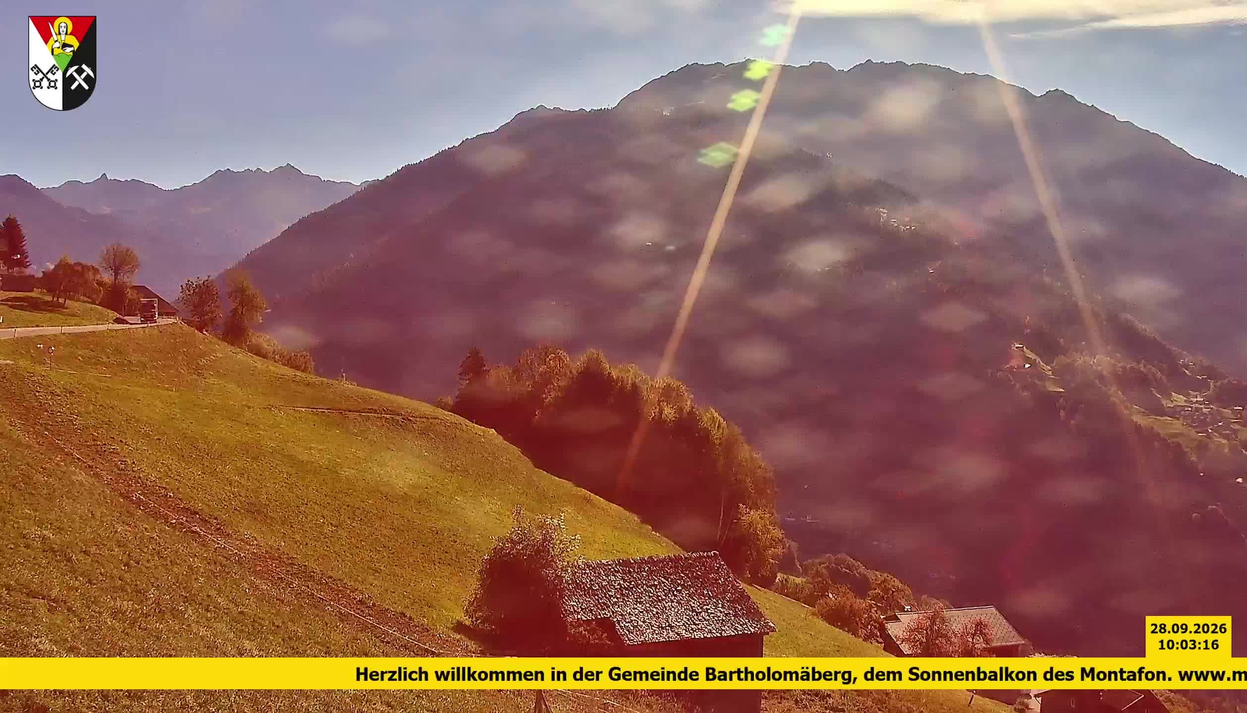 Bartholomäberg | Blick auf Schruns