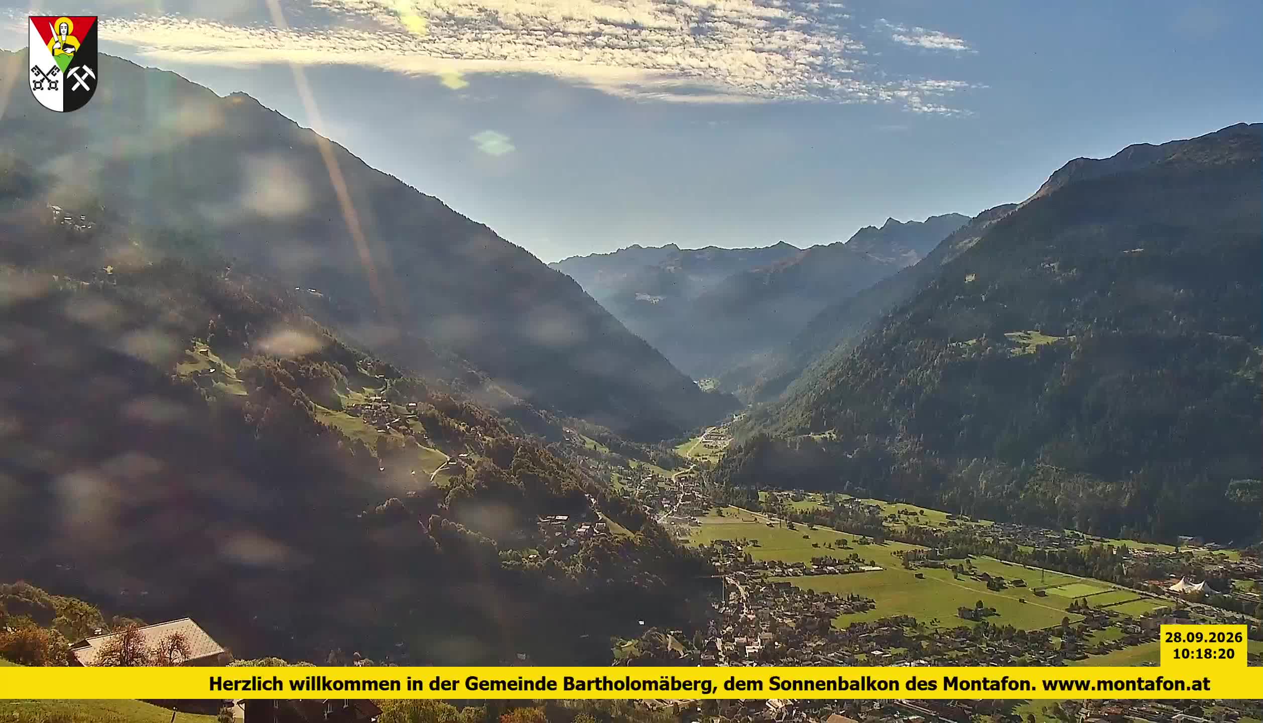 Bartholomäberg | Blick auf Schruns