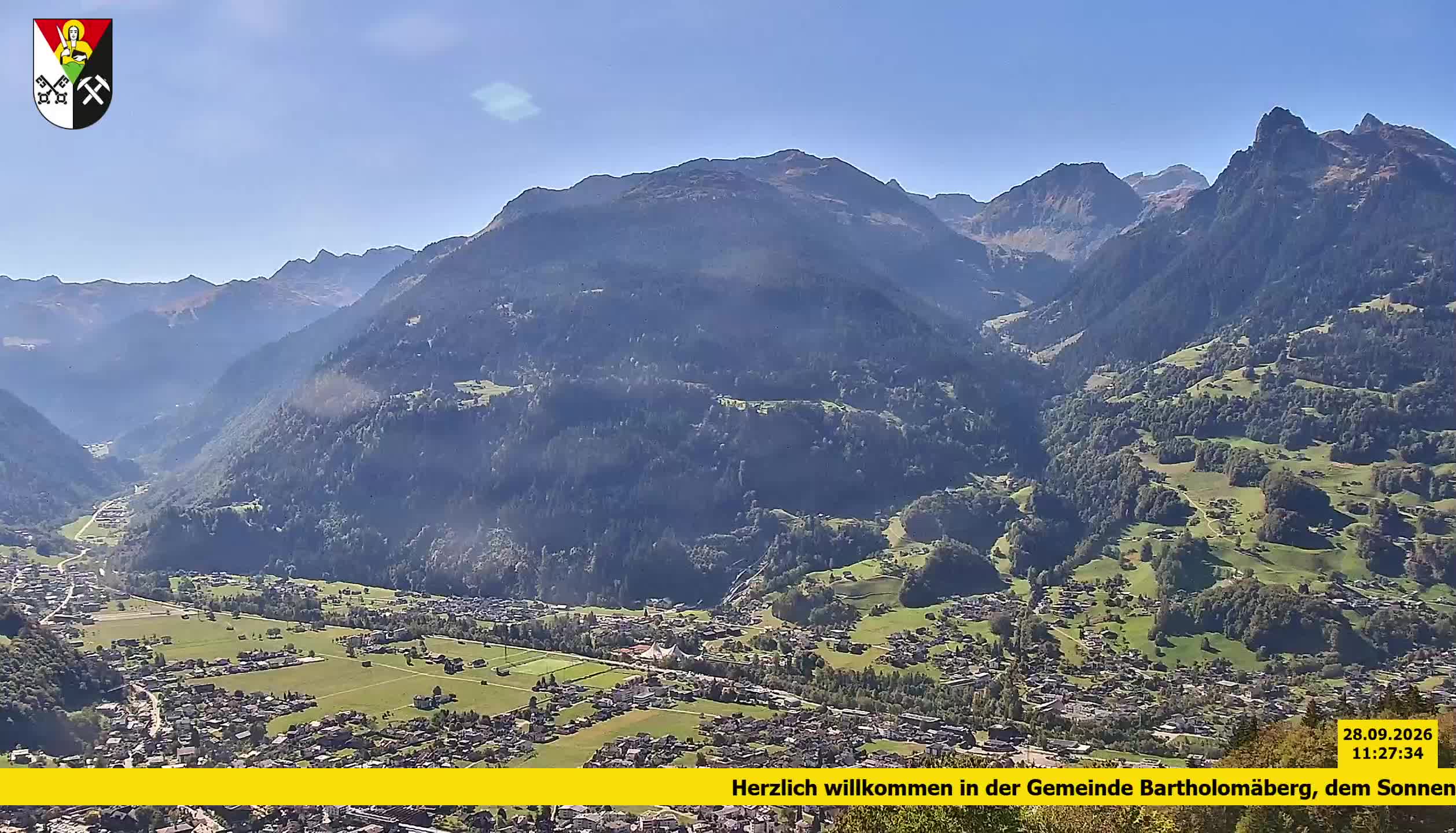Bartholomäberg | Blick auf Schruns