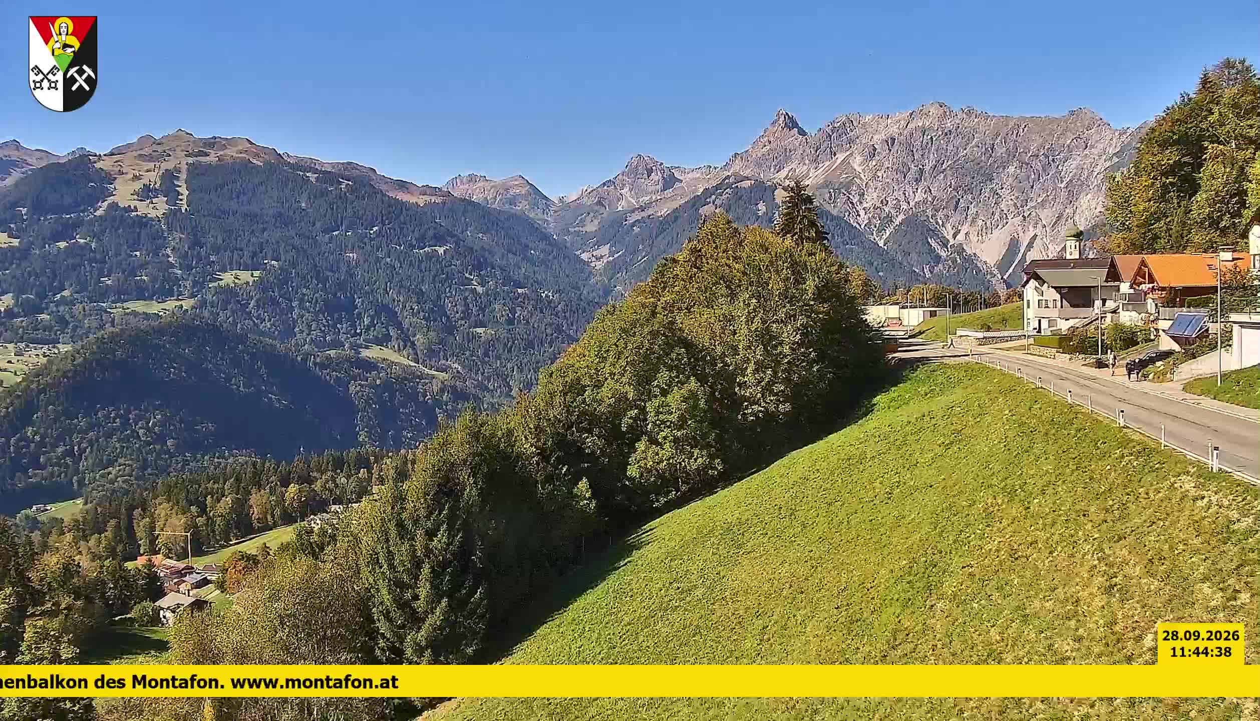 Bartholomäberg | Blick auf Schruns