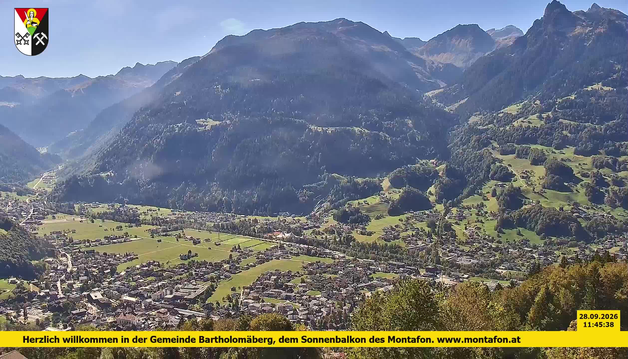 Bartholomäberg | Blick auf Schruns