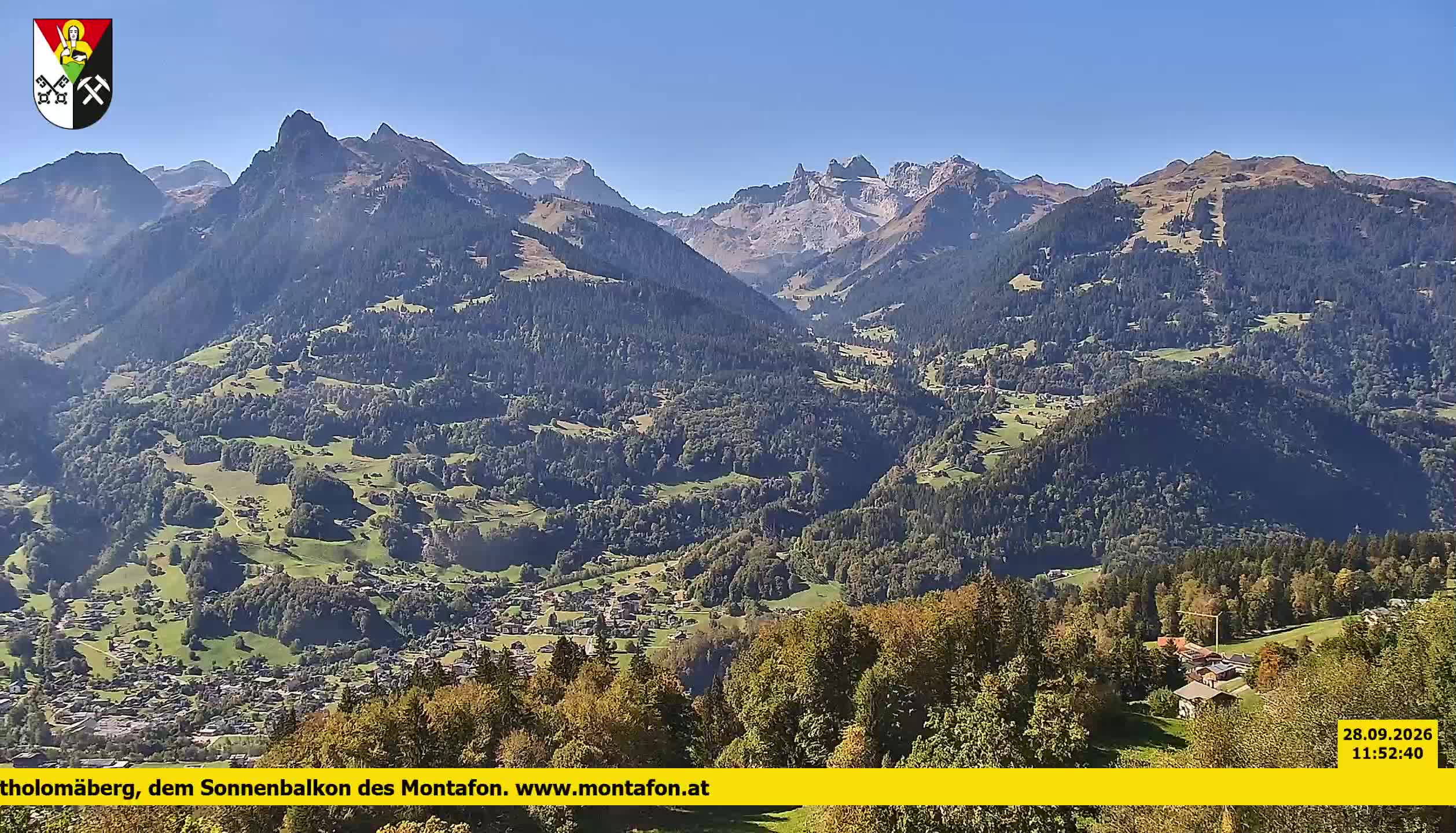 Bartholomäberg | Blick auf Schruns
