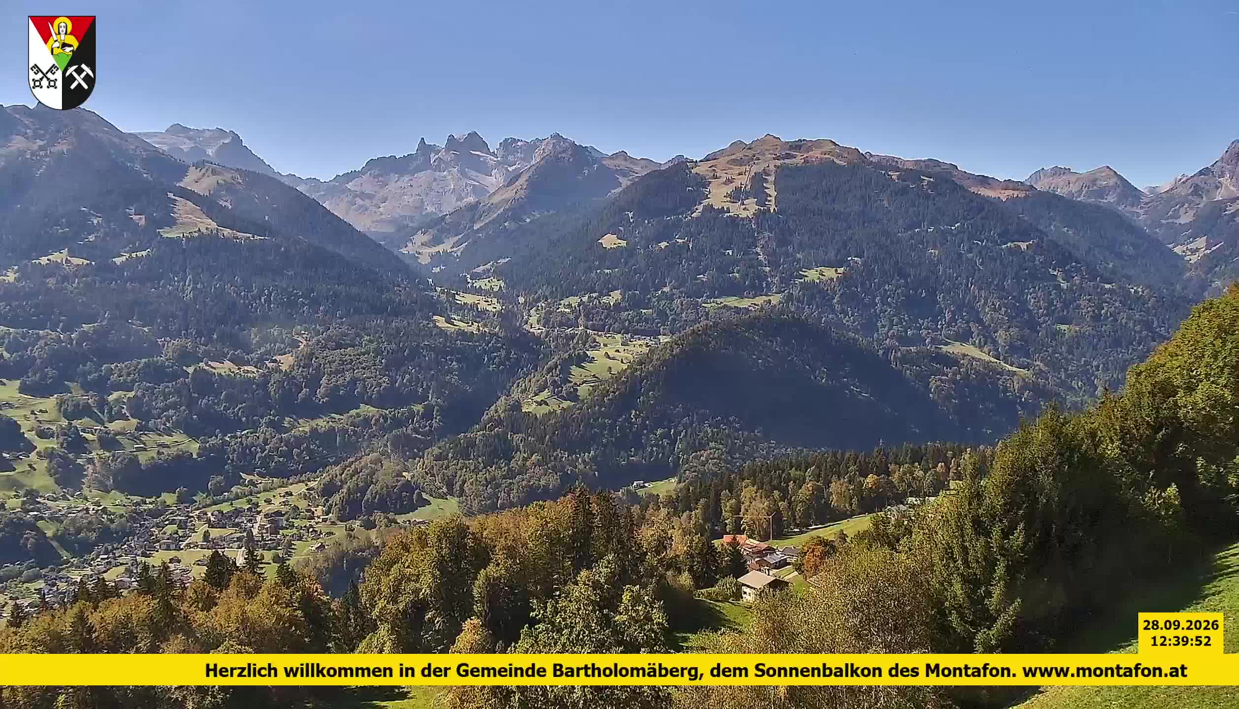 Bartholomäberg | Blick auf Schruns