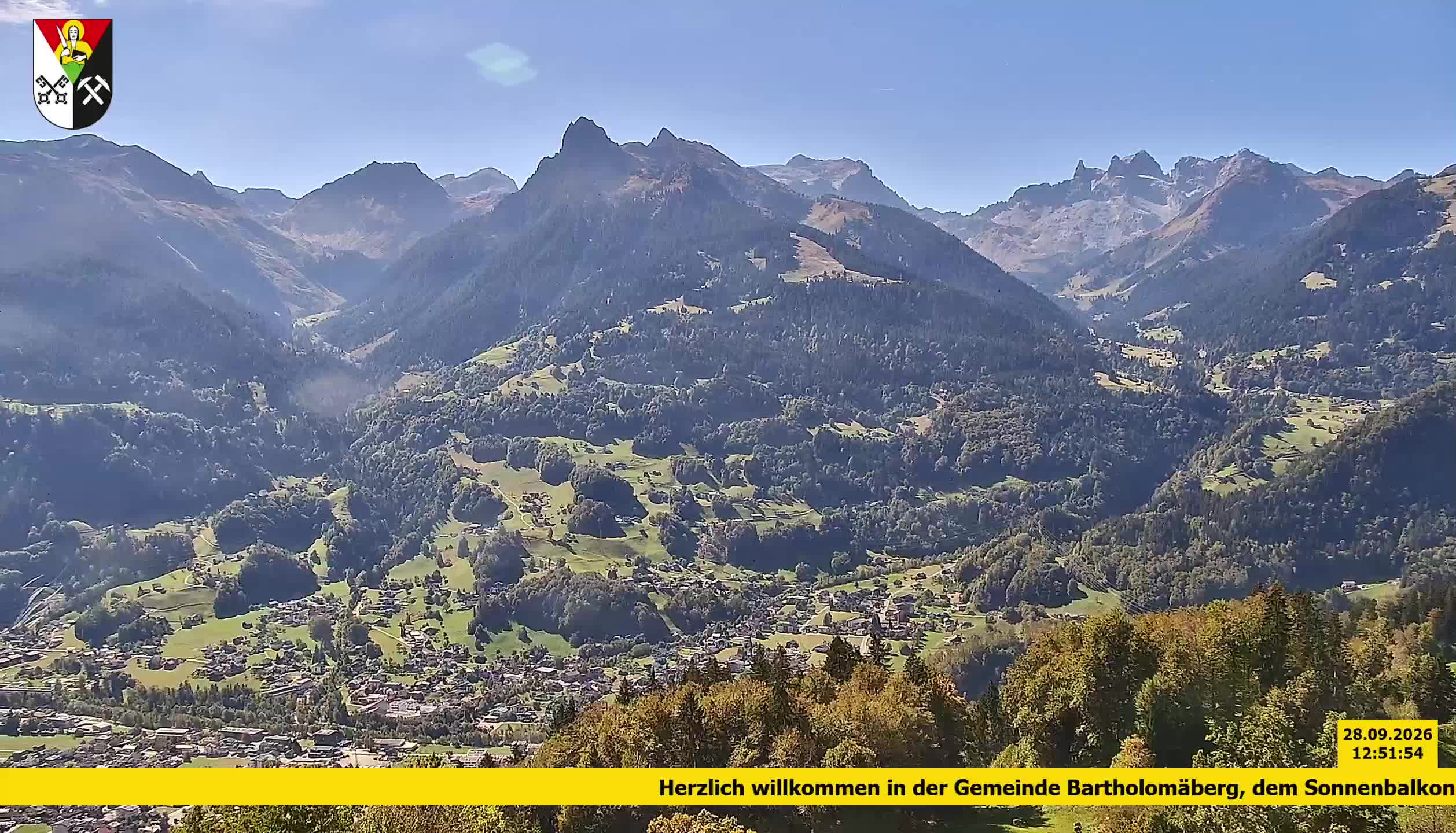 Bartholomäberg | Blick auf Schruns