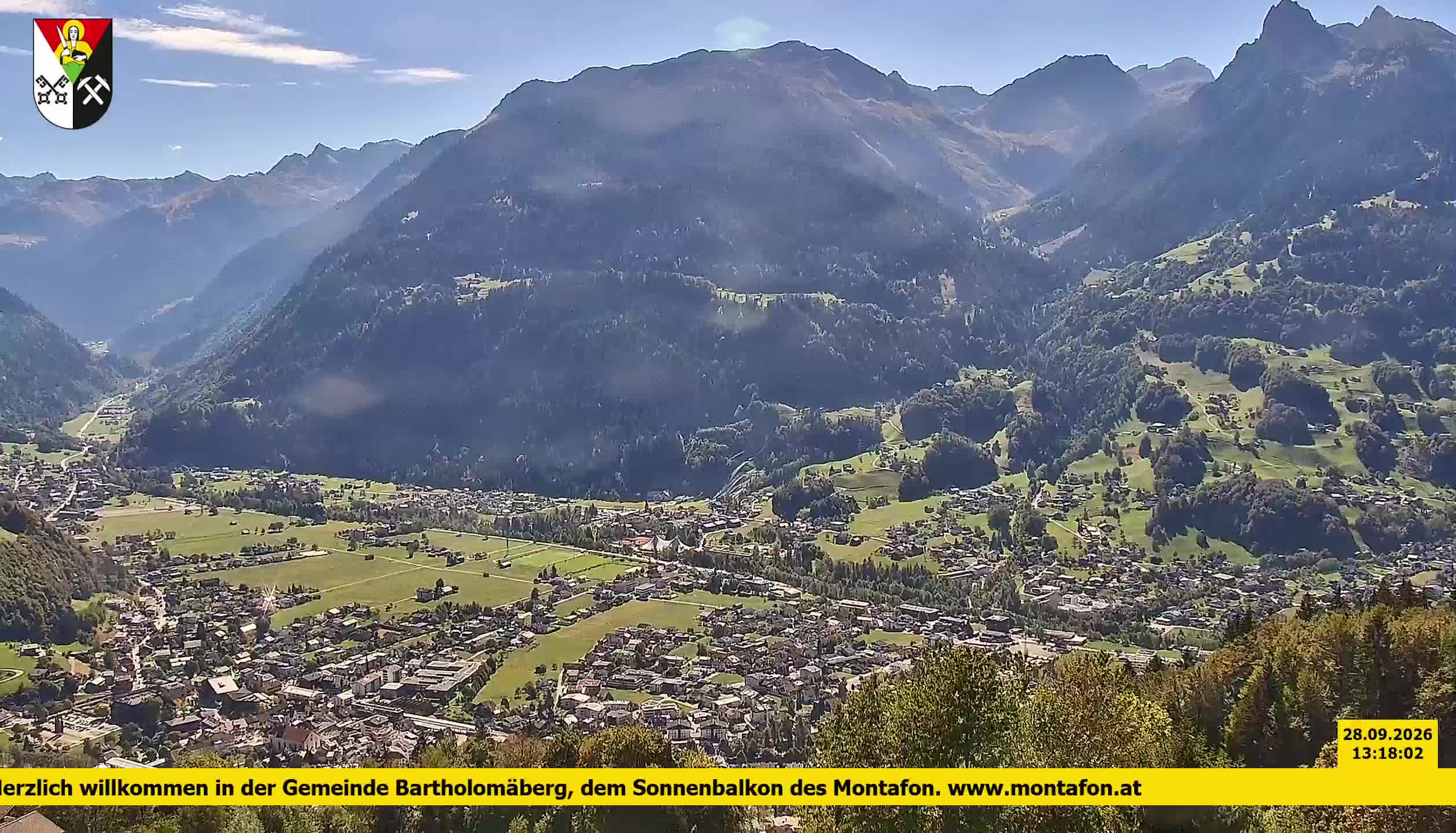 Bartholomäberg | Blick auf Schruns