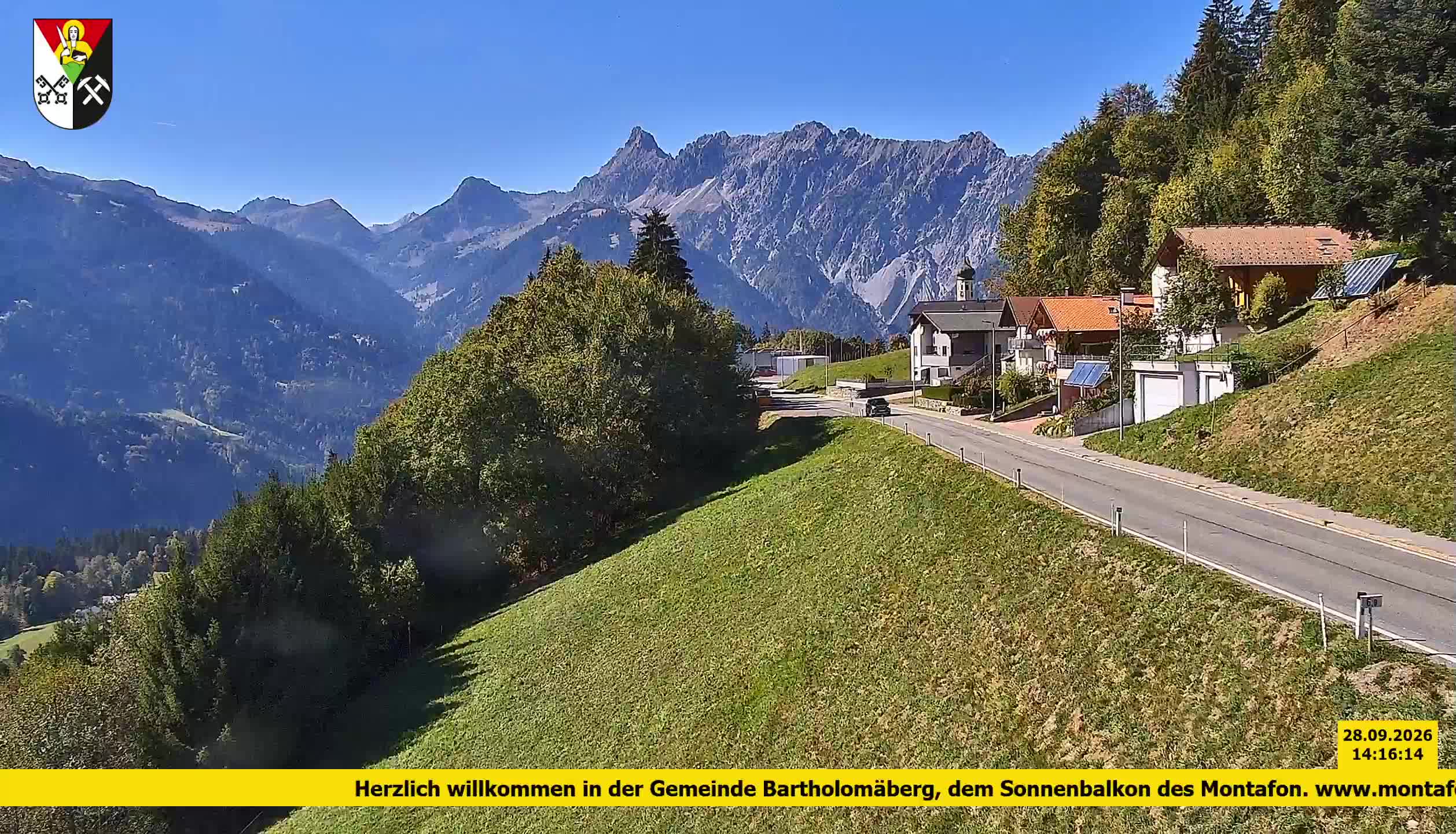 Bartholomäberg | Blick auf Schruns