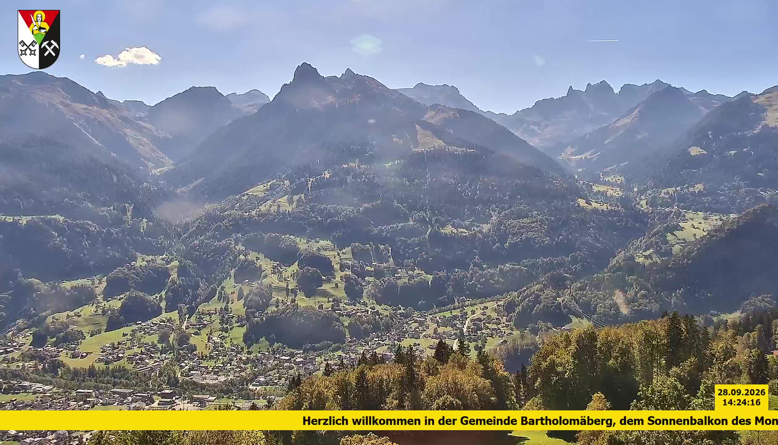 Bartholomäberg | Blick auf Schruns