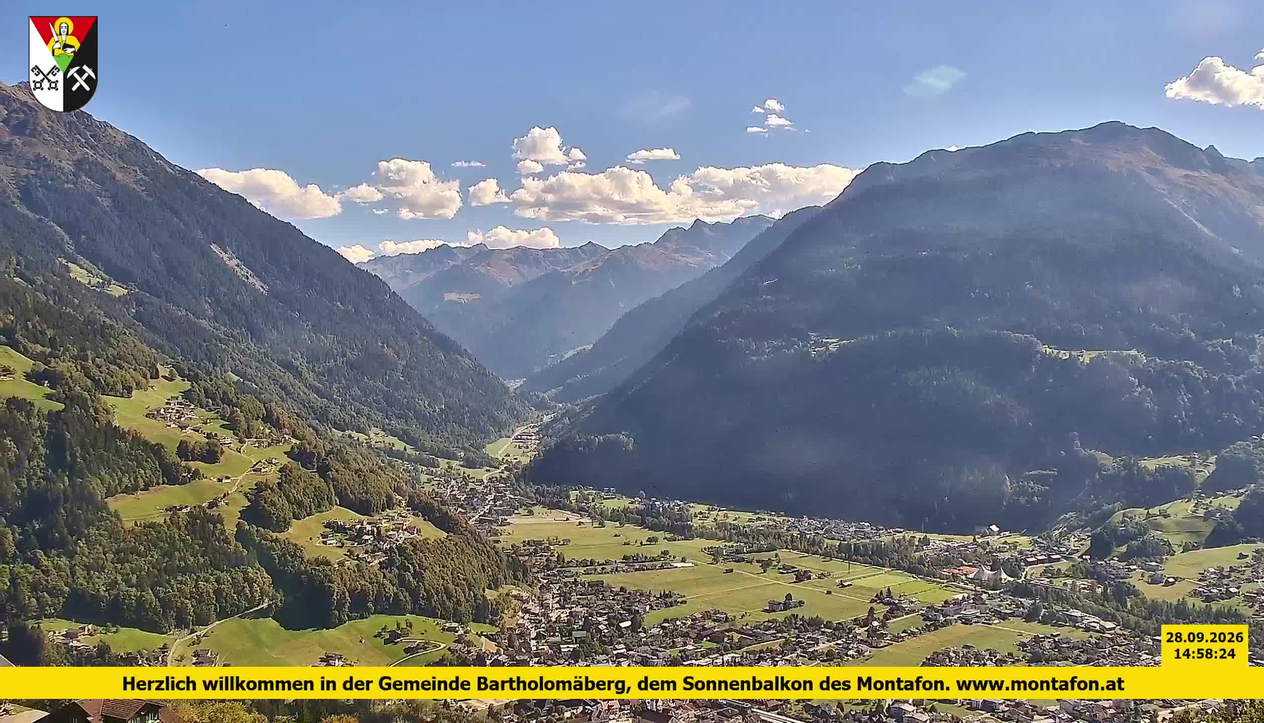 Bartholomäberg | Blick auf Schruns