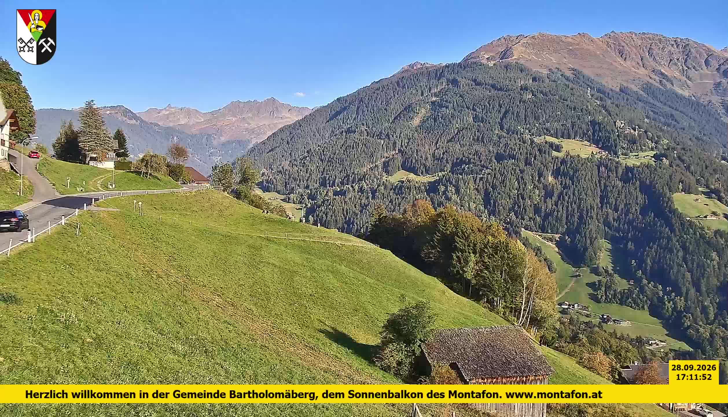 Bartholomäberg | Blick auf Schruns