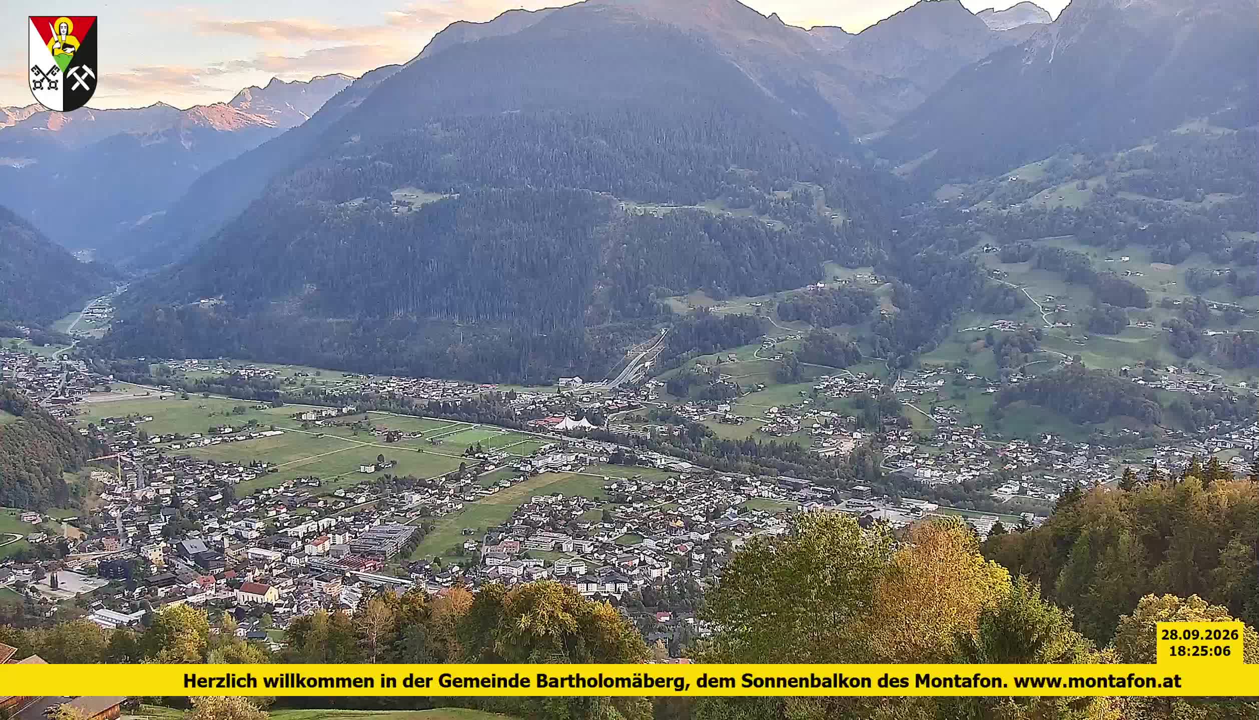 Bartholomäberg | Blick auf Schruns