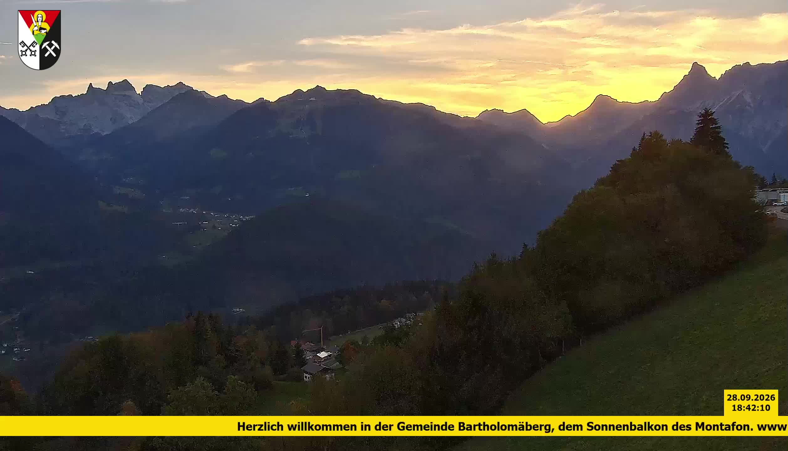 Bartholomäberg | Blick auf Schruns
