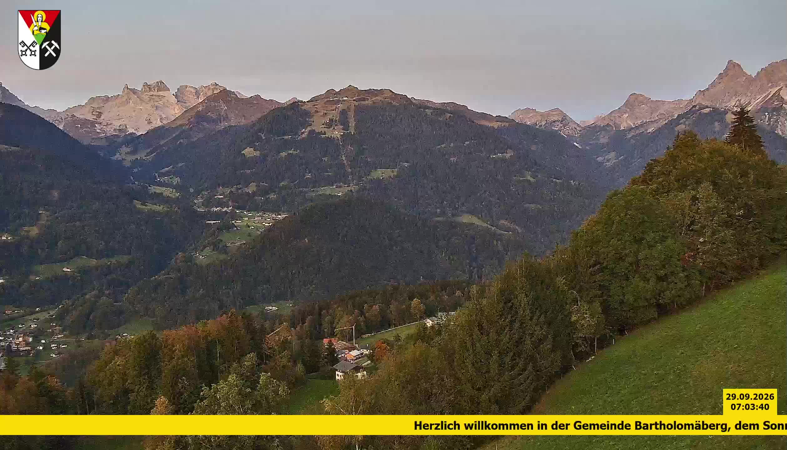 Bartholomäberg | Blick auf Schruns