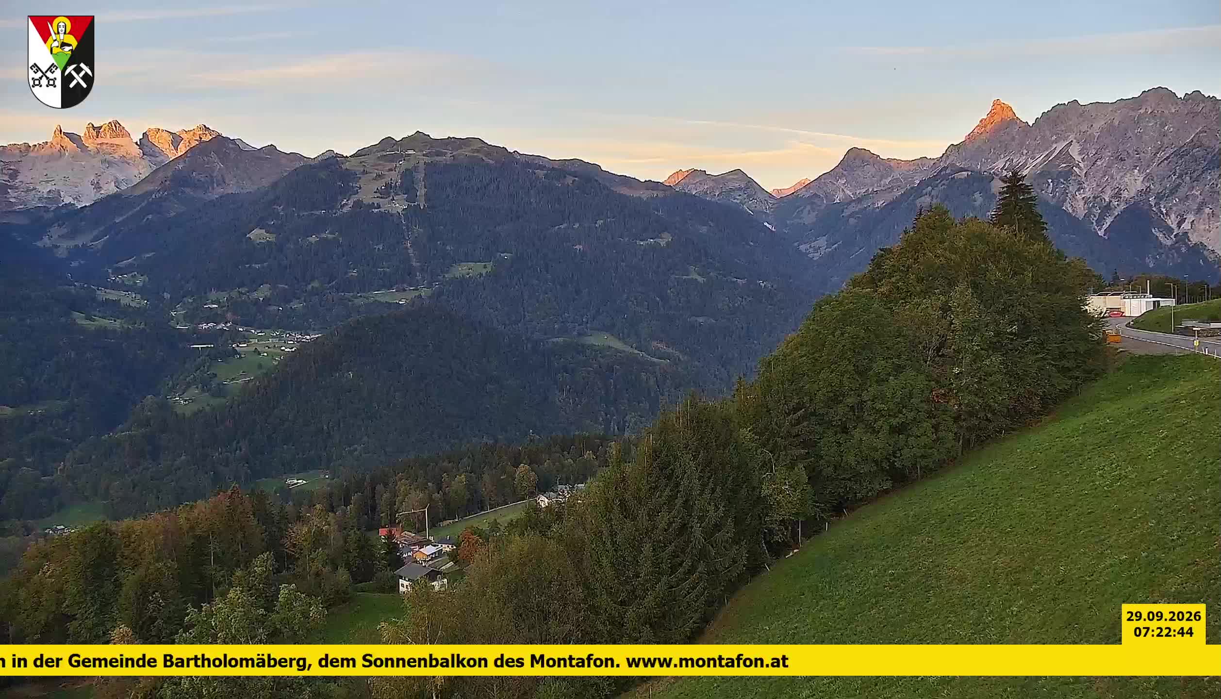 Bartholomäberg | Blick auf Schruns