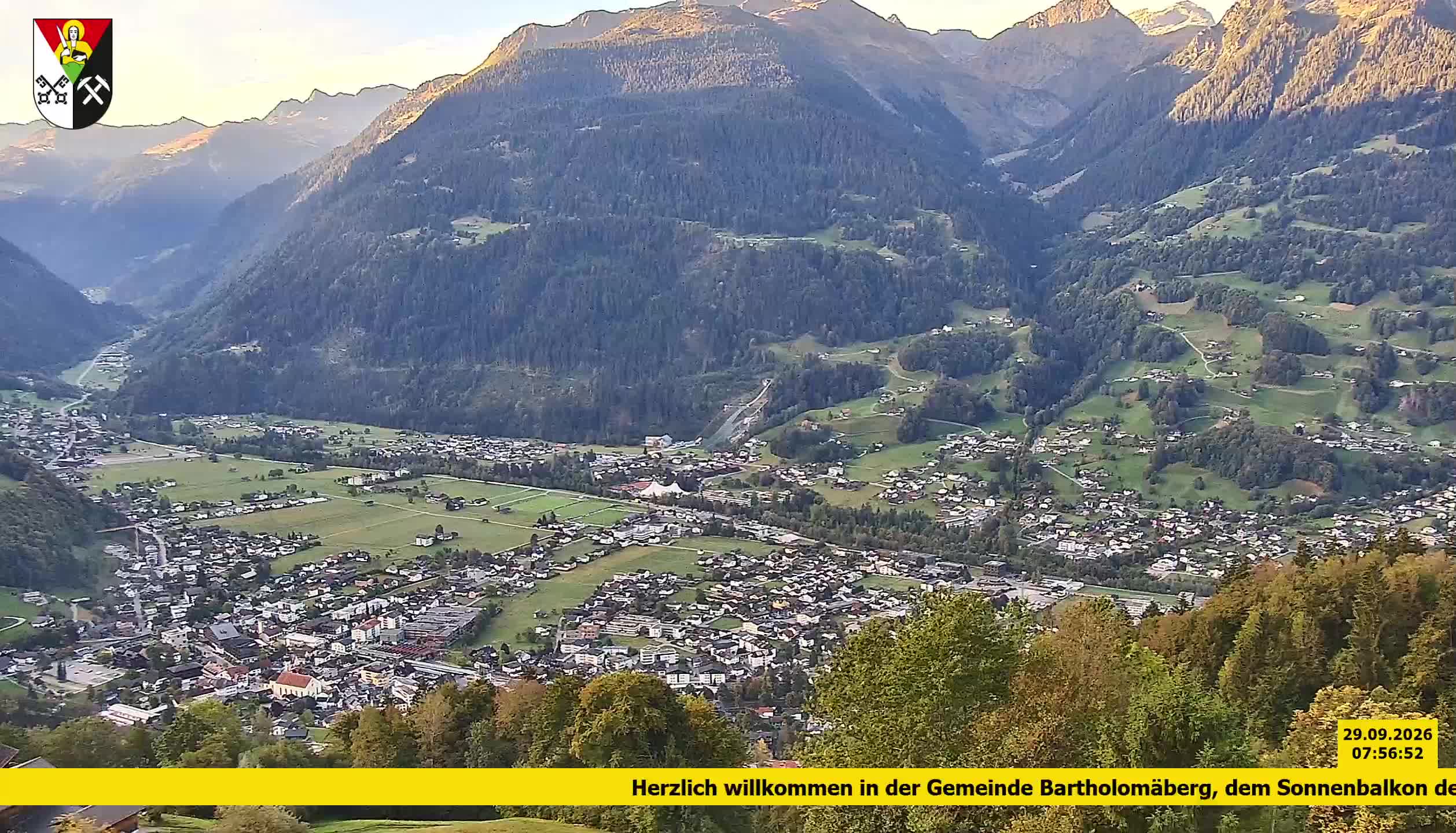 Bartholomäberg | Blick auf Schruns