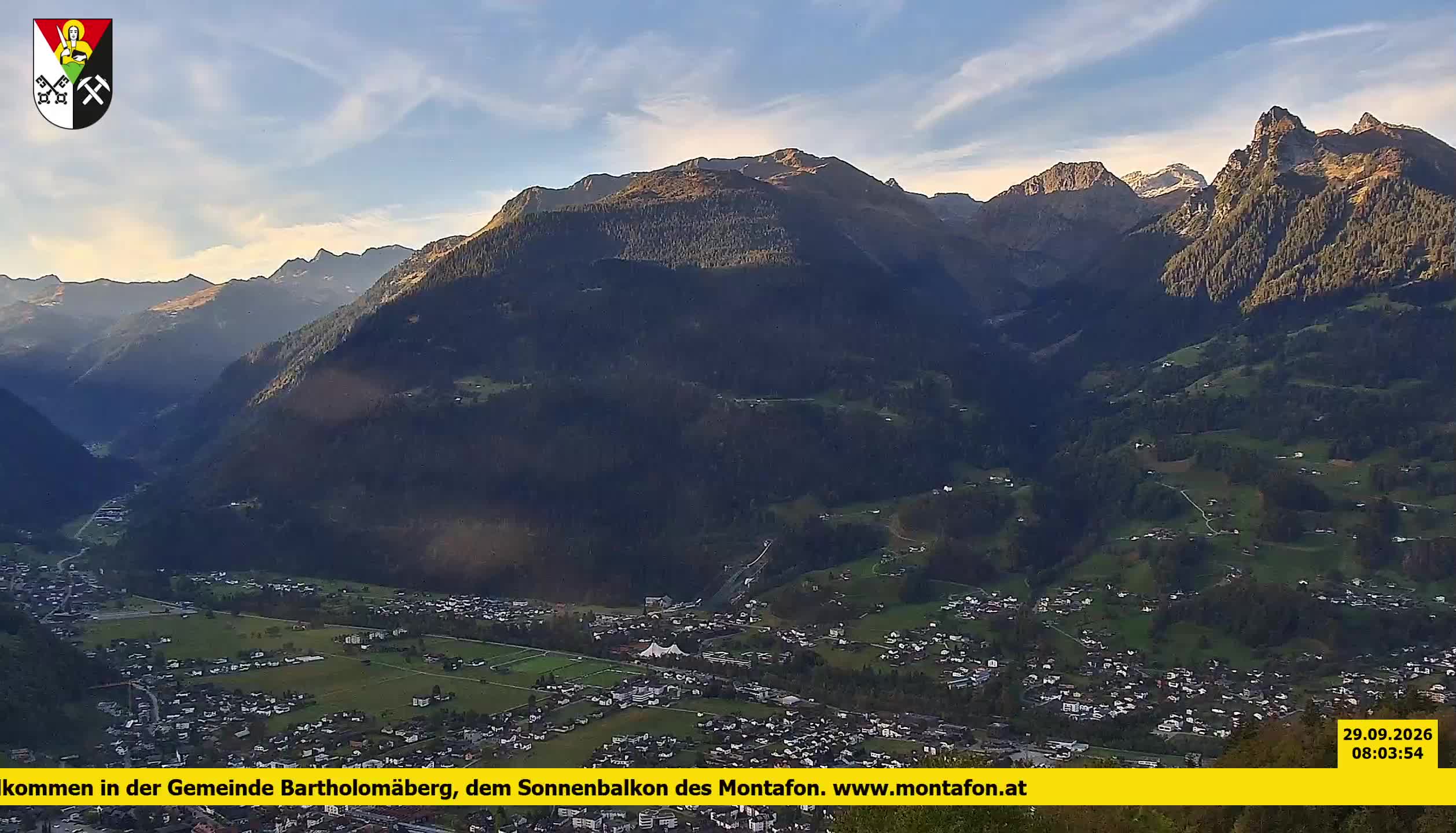 Bartholomäberg | Blick auf Schruns