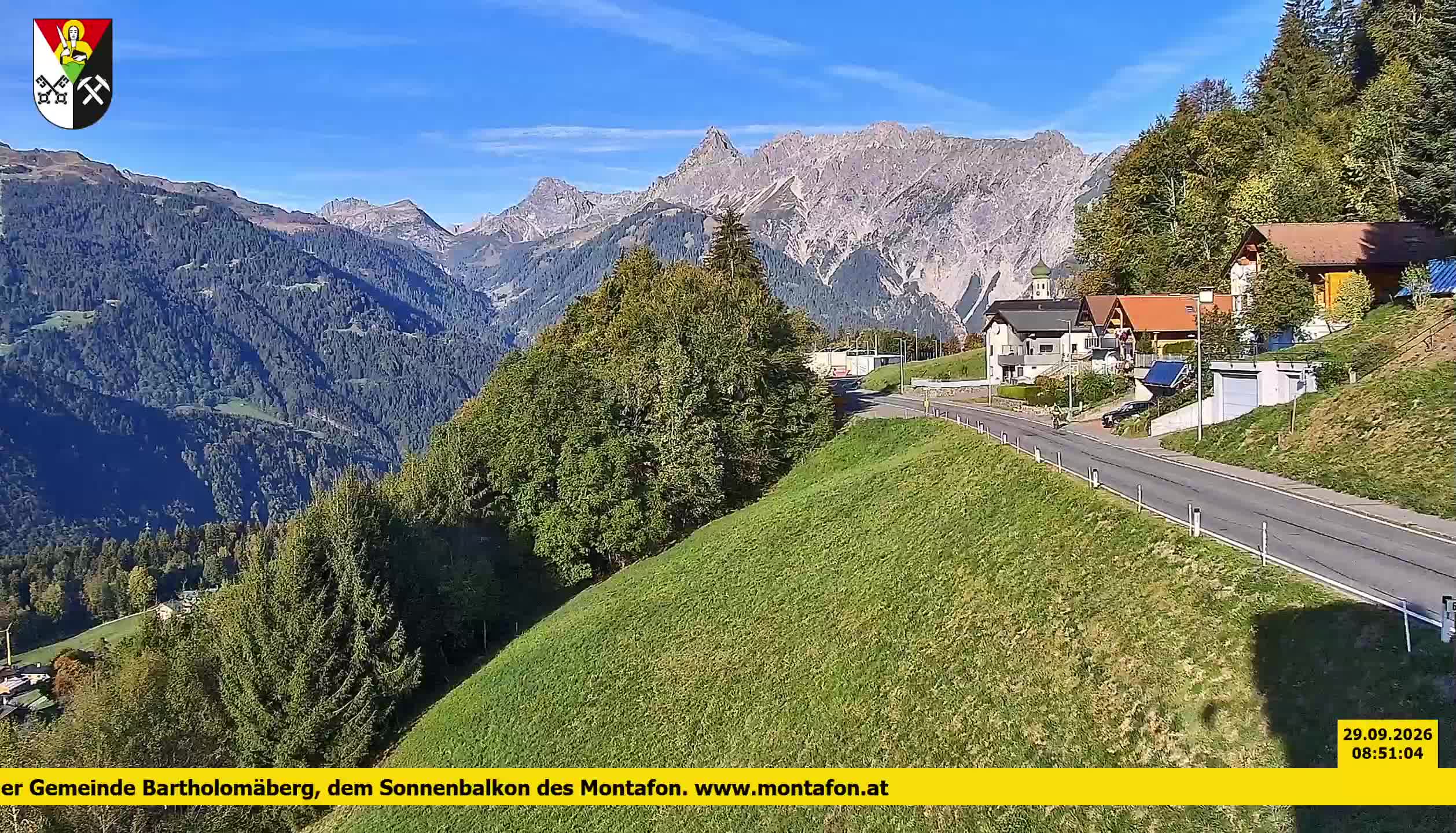 Bartholomäberg | Blick auf Schruns