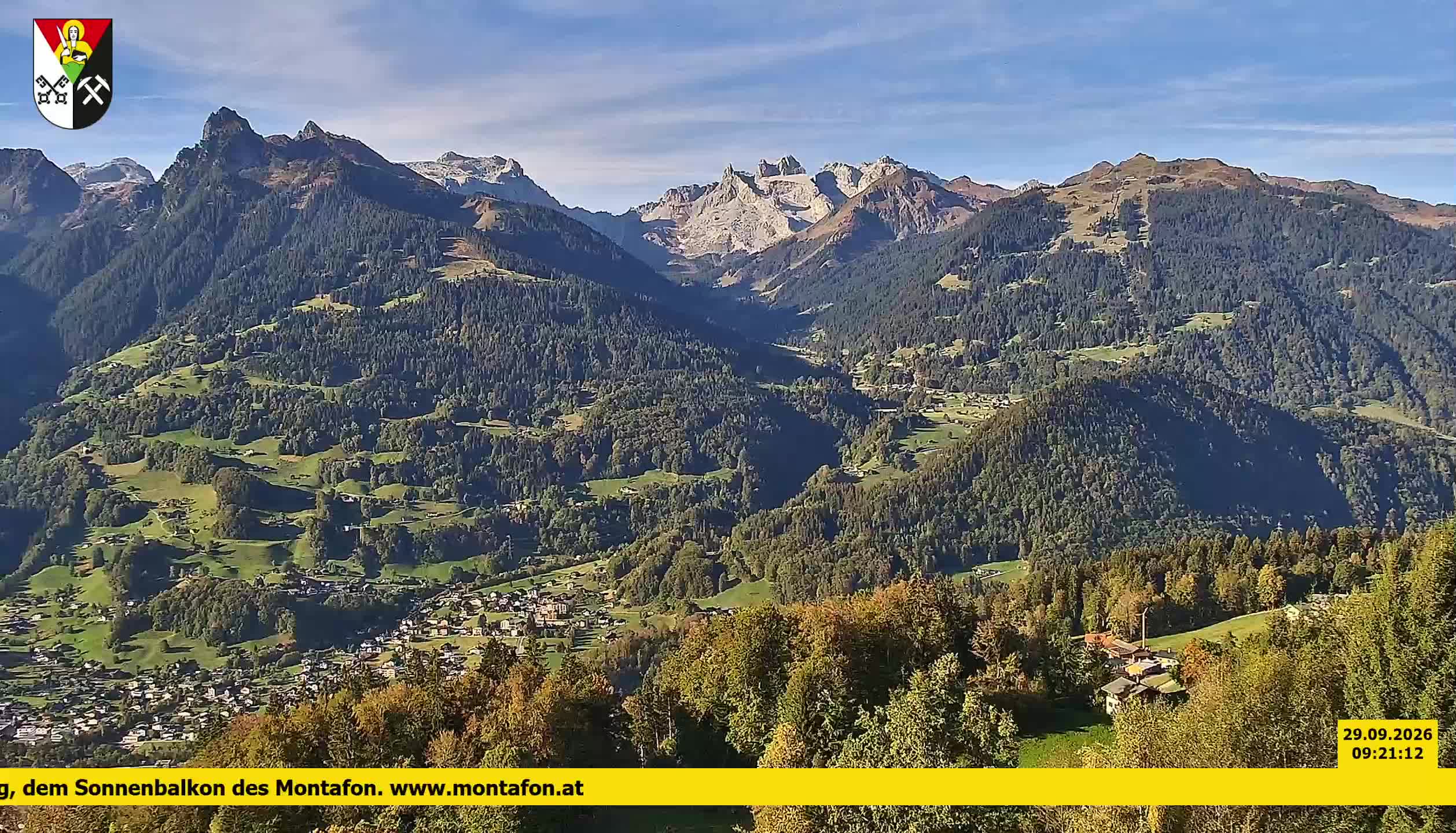 Bartholomäberg | Blick auf Schruns