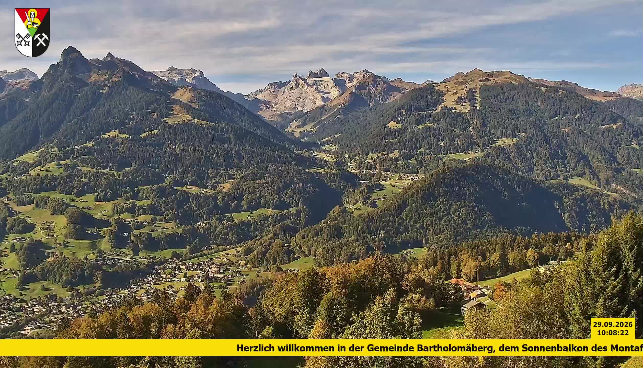 Bartholomäberg | Blick auf Schruns