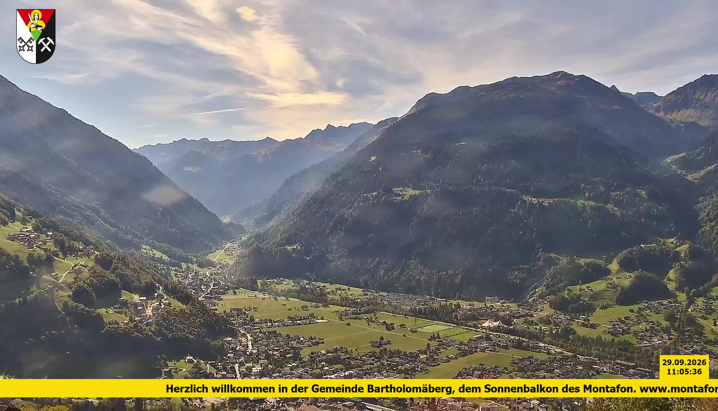 Bartholomäberg | Blick auf Schruns