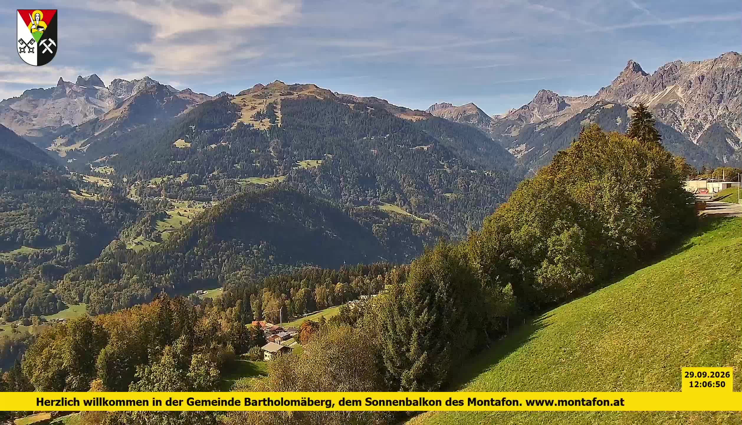 Bartholomäberg | Blick auf Schruns