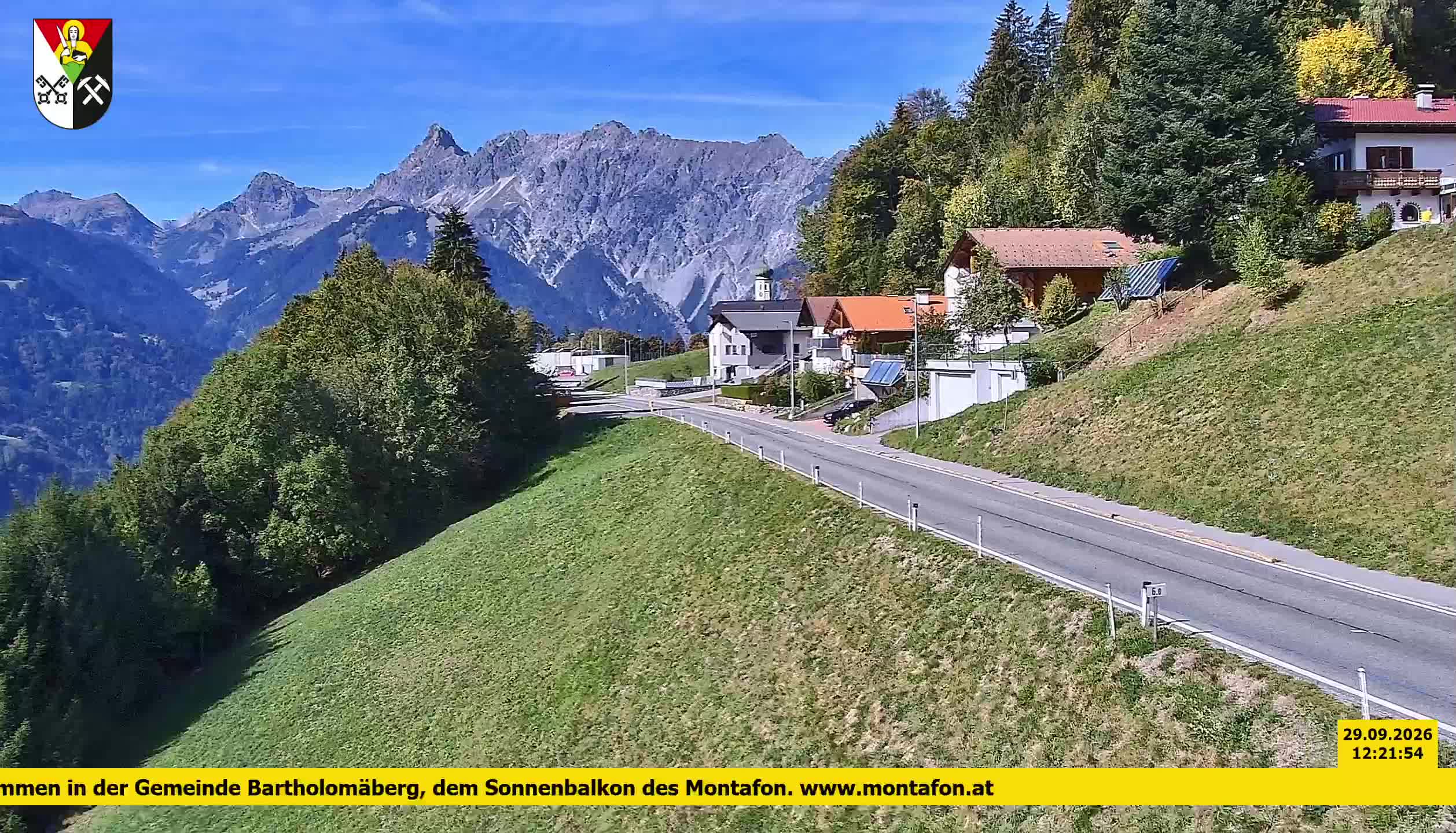 Bartholomäberg | Blick auf Schruns