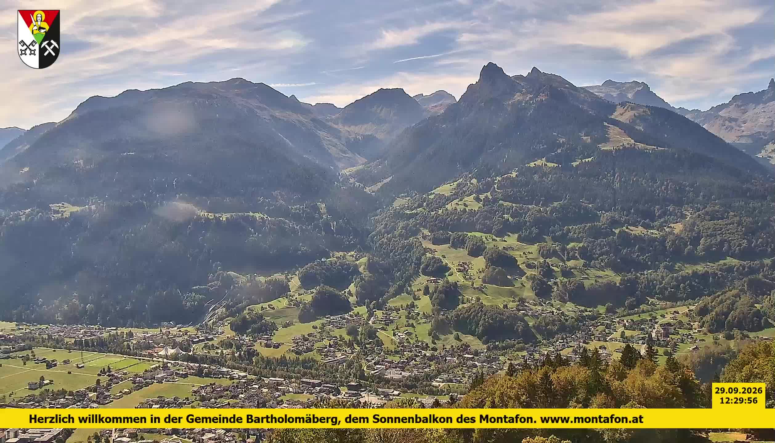 Bartholomäberg | Blick auf Schruns