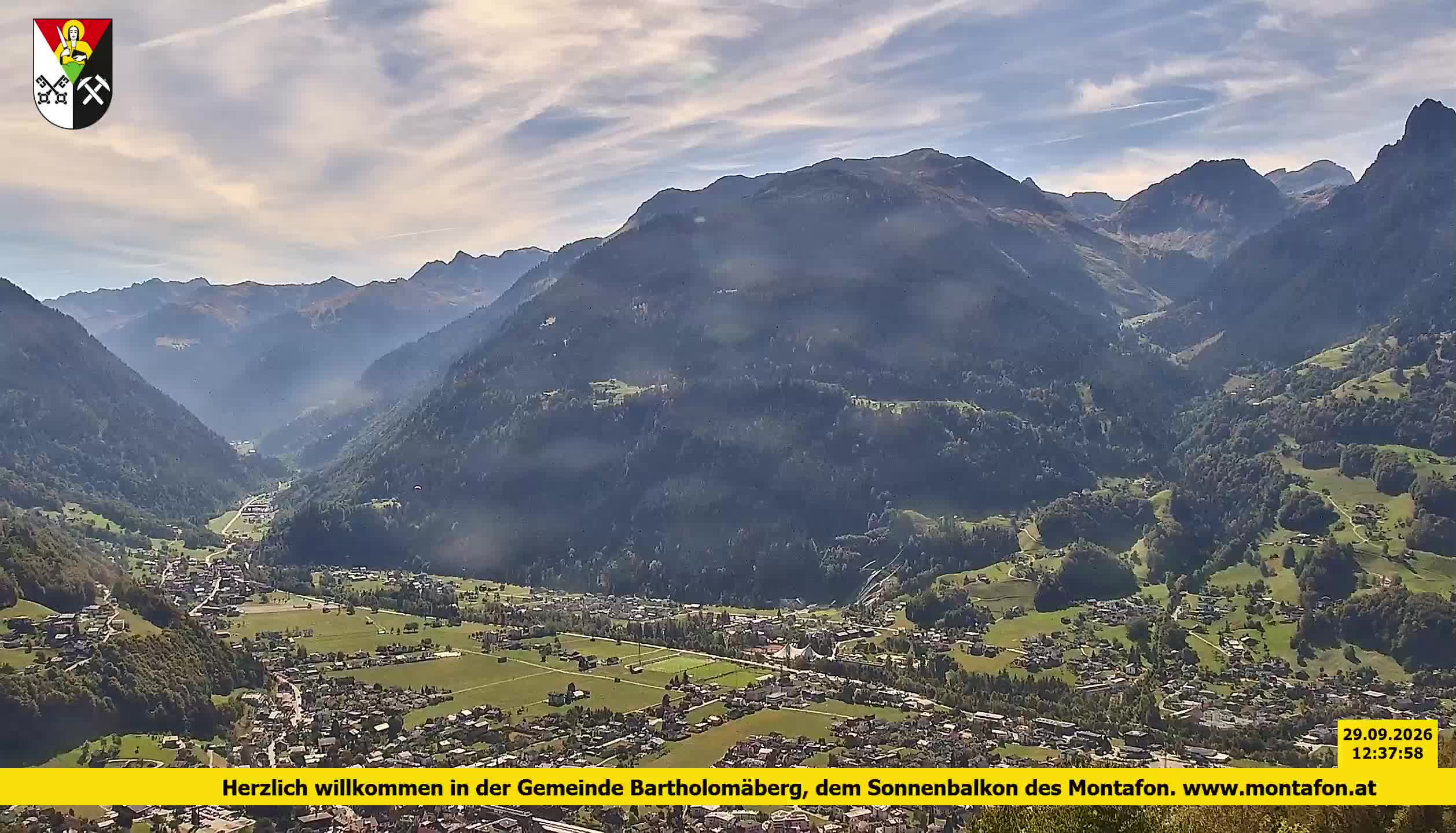 Bartholomäberg | Blick auf Schruns