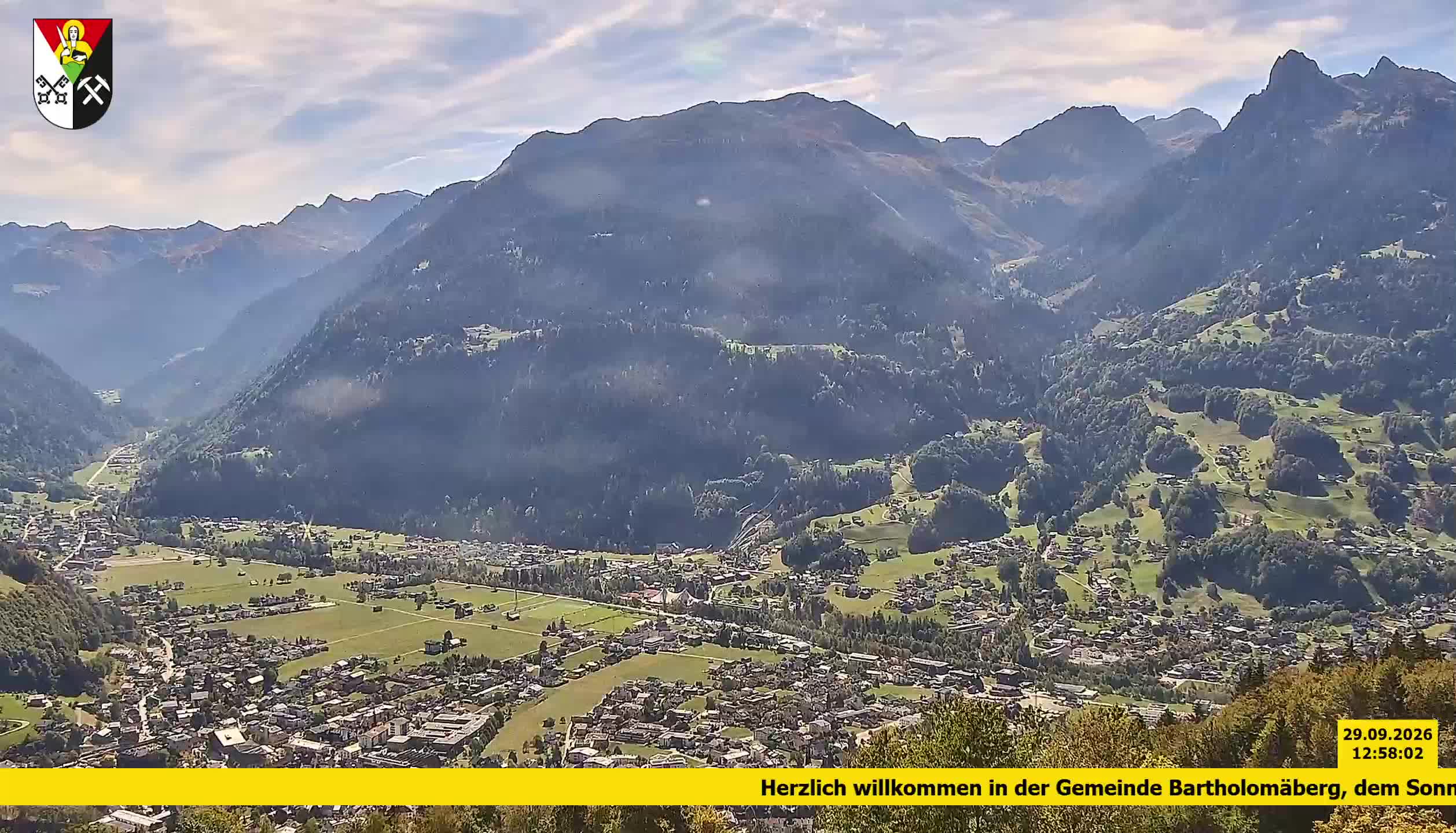 Bartholomäberg | Blick auf Schruns