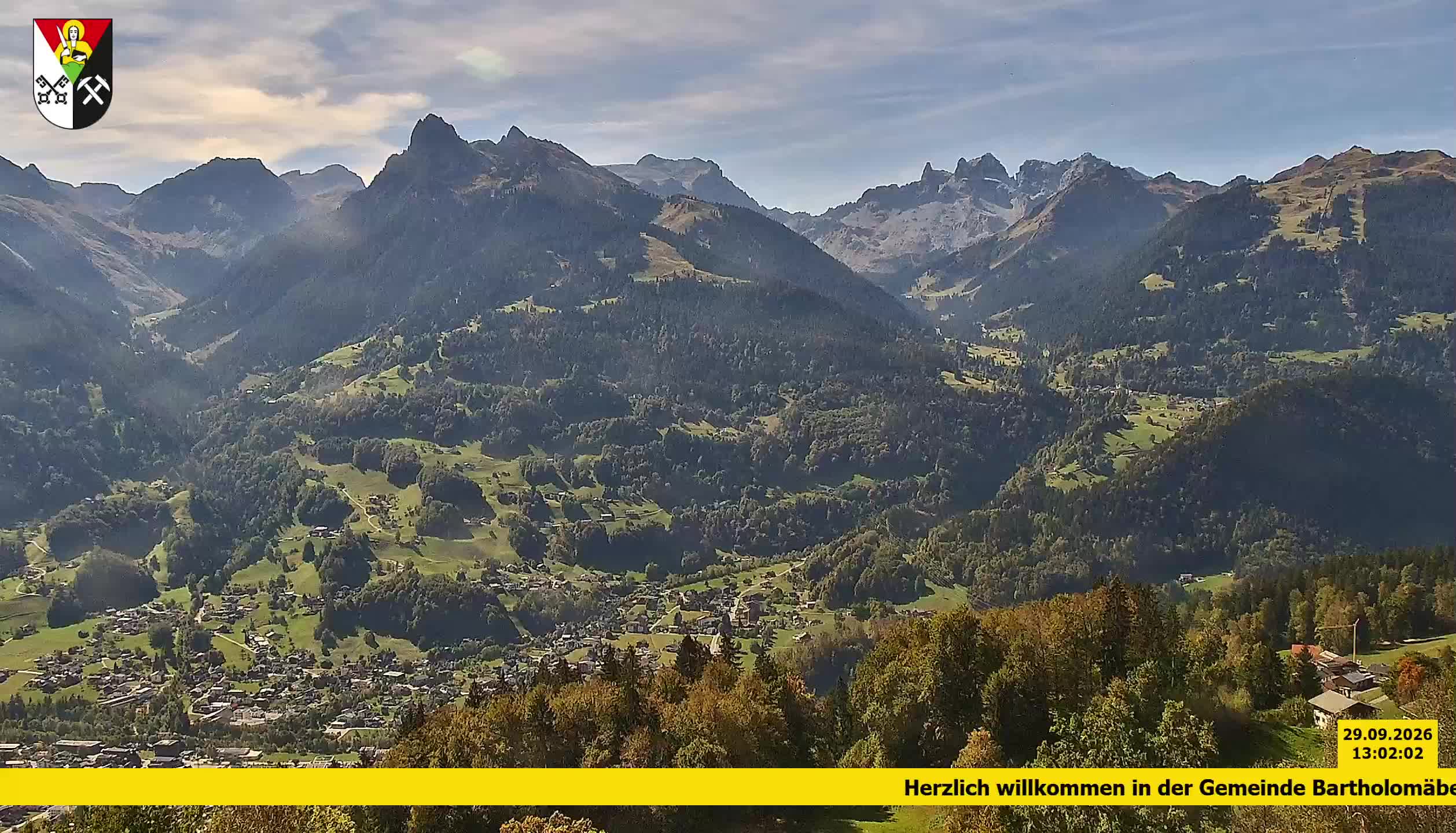 Bartholomäberg | Blick auf Schruns