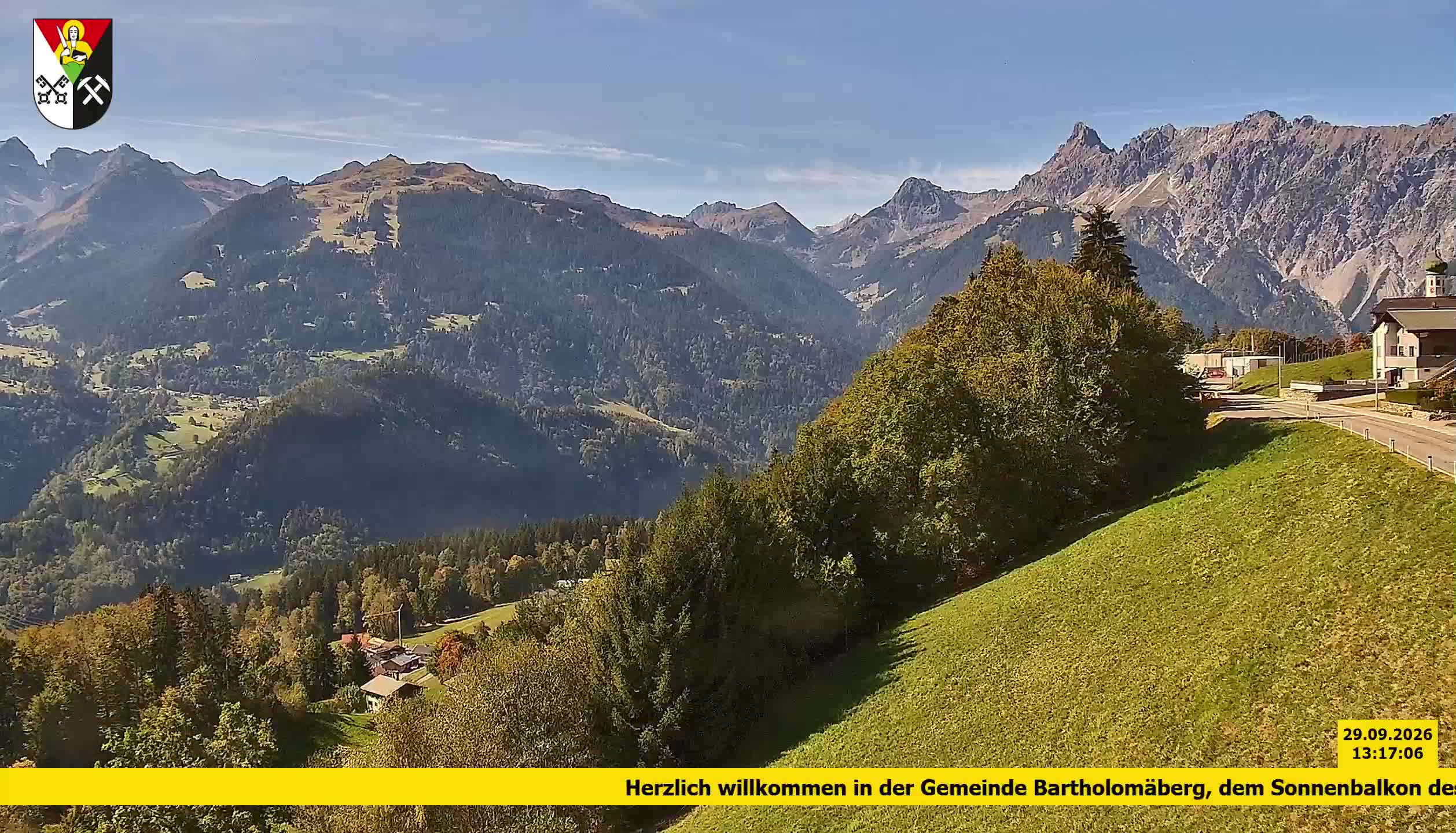 Bartholomäberg | Blick auf Schruns
