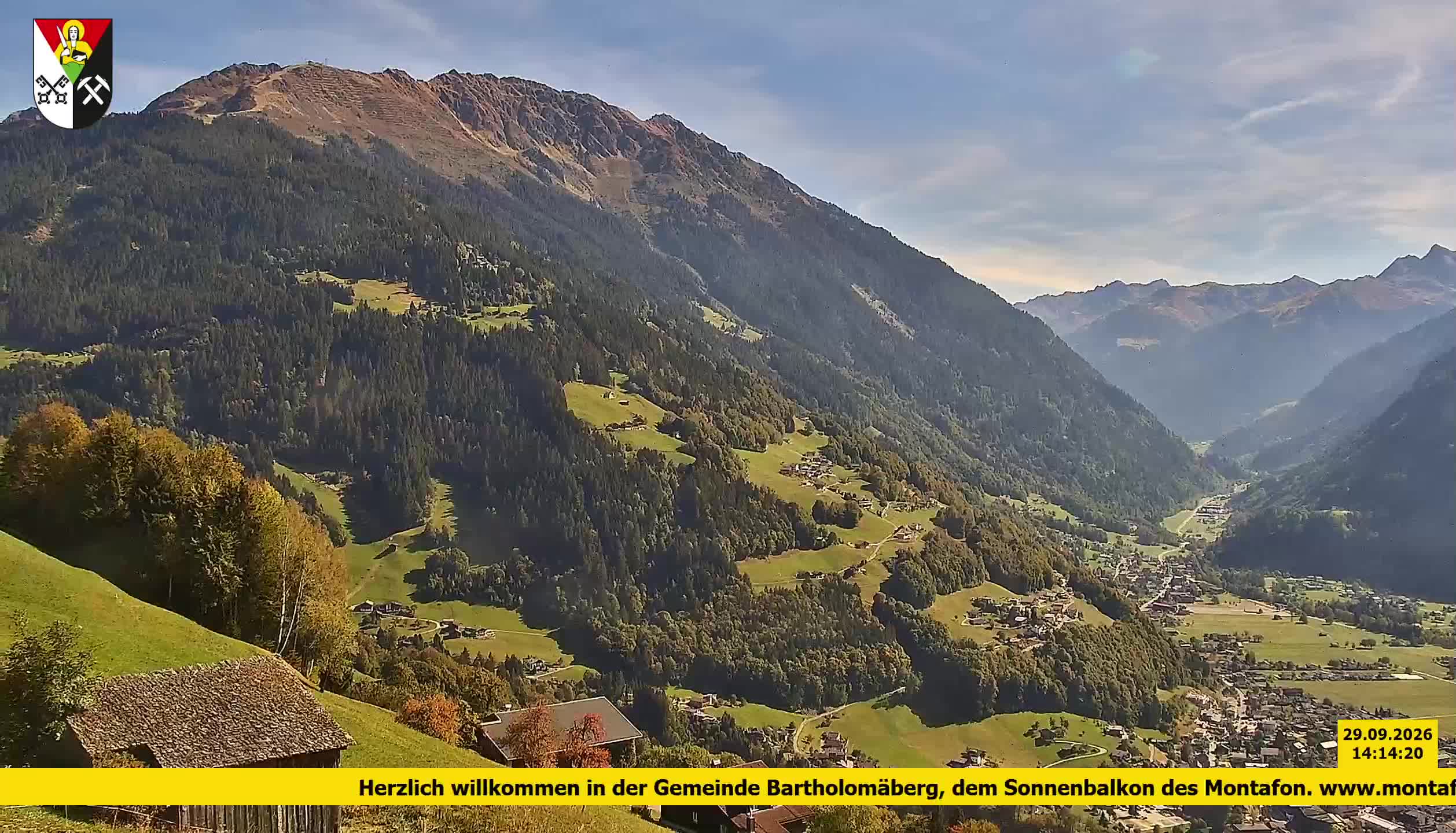 Bartholomäberg | Blick auf Schruns