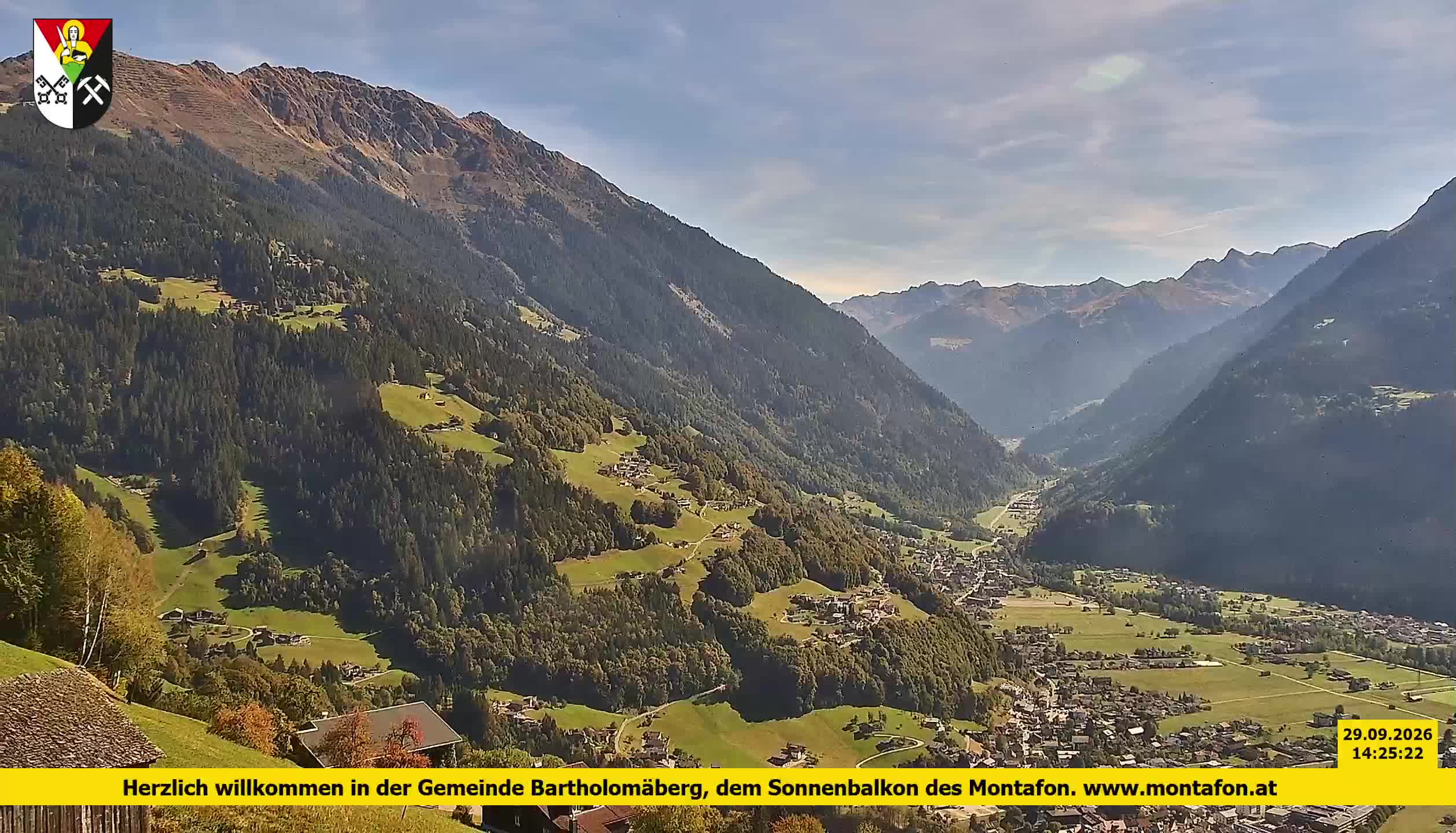 Bartholomäberg | Blick auf Schruns