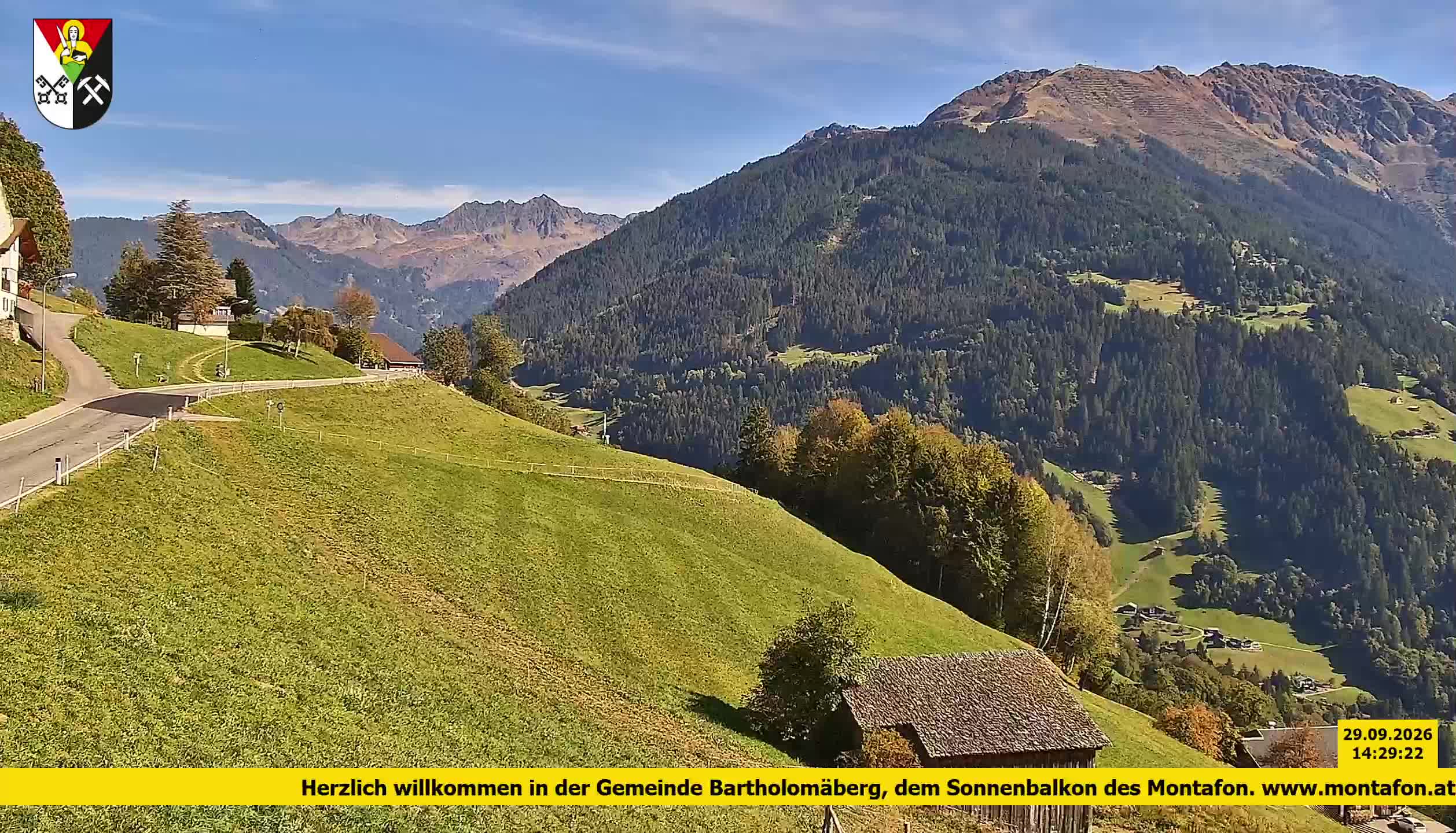 Bartholomäberg | Blick auf Schruns