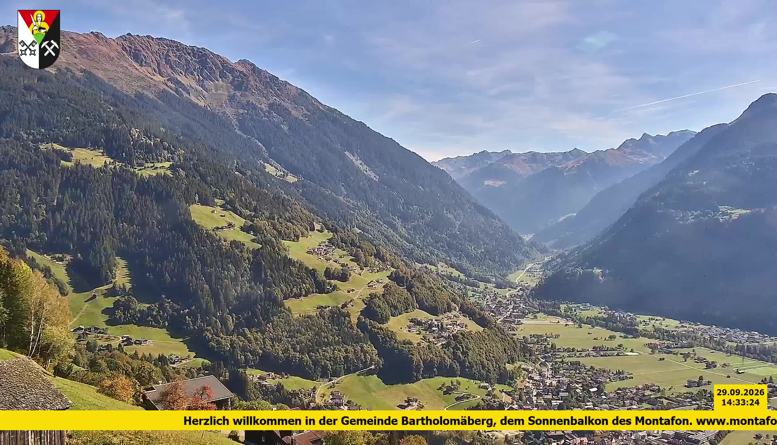 Bartholomäberg | Blick auf Schruns