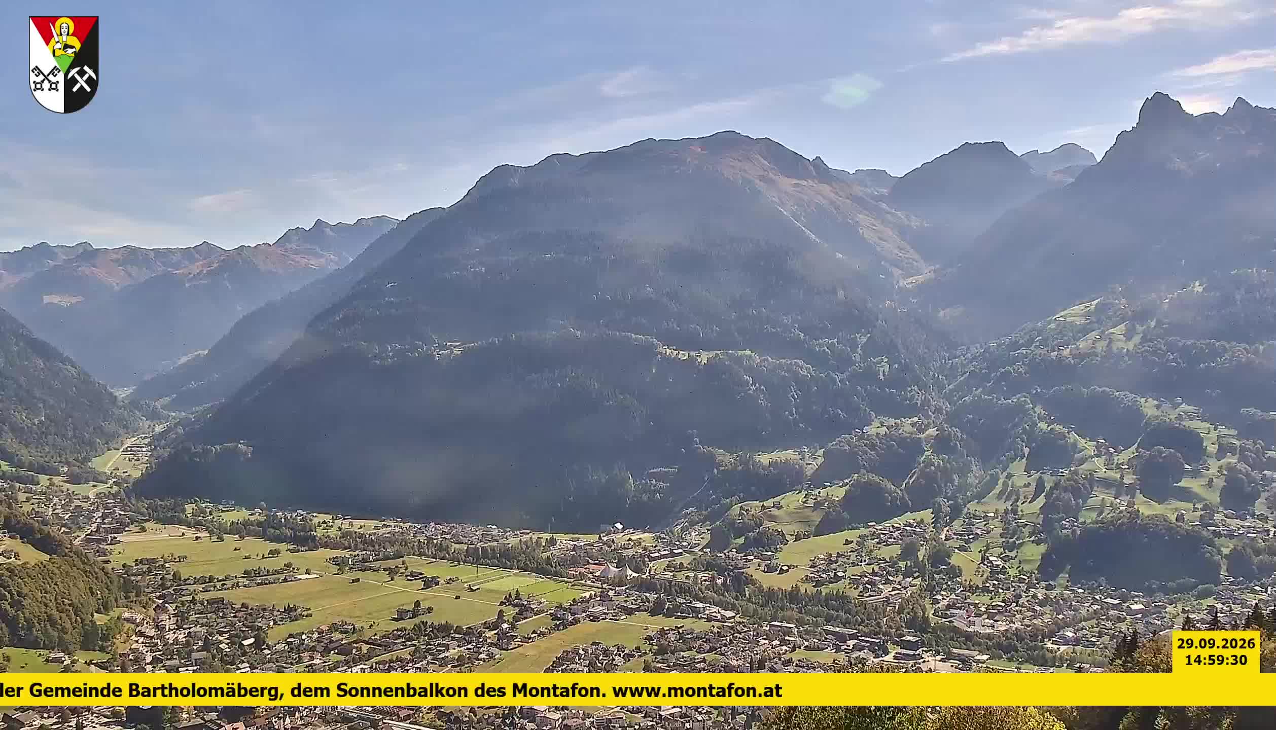 Bartholomäberg | Blick auf Schruns