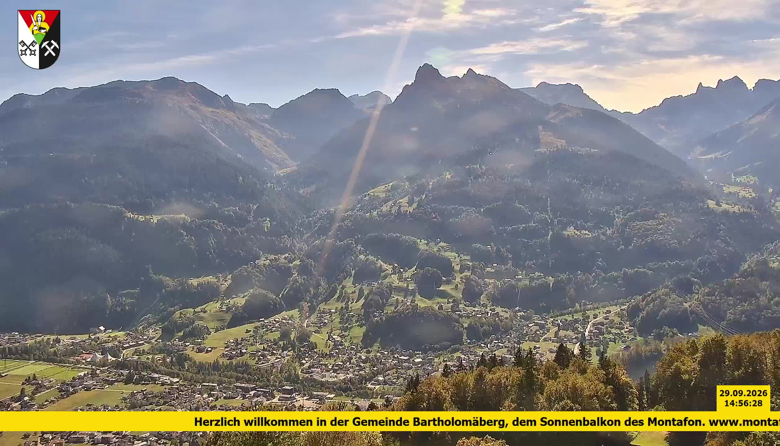 Bartholomäberg | Blick auf Schruns