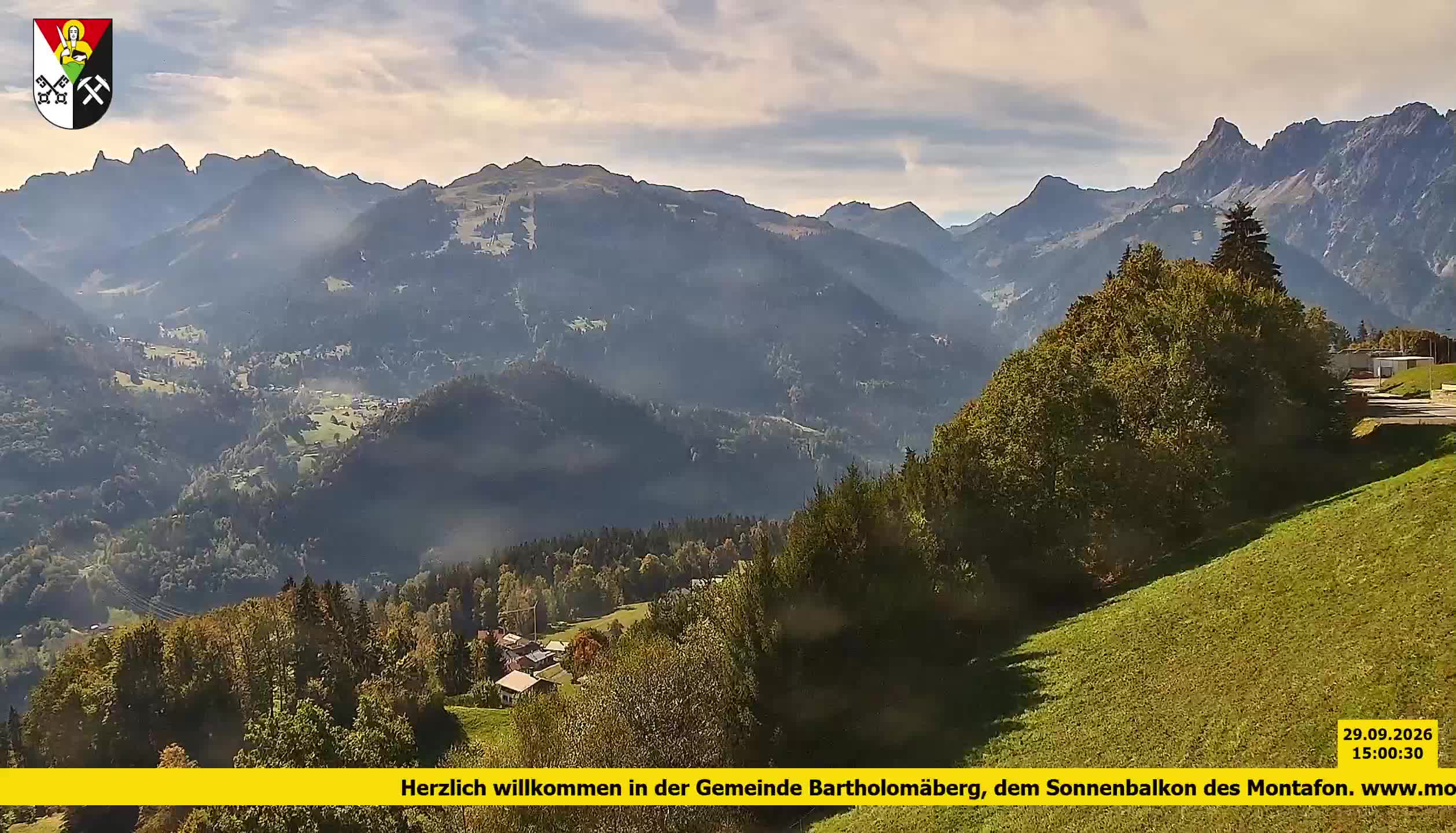 Bartholomäberg | Blick auf Schruns