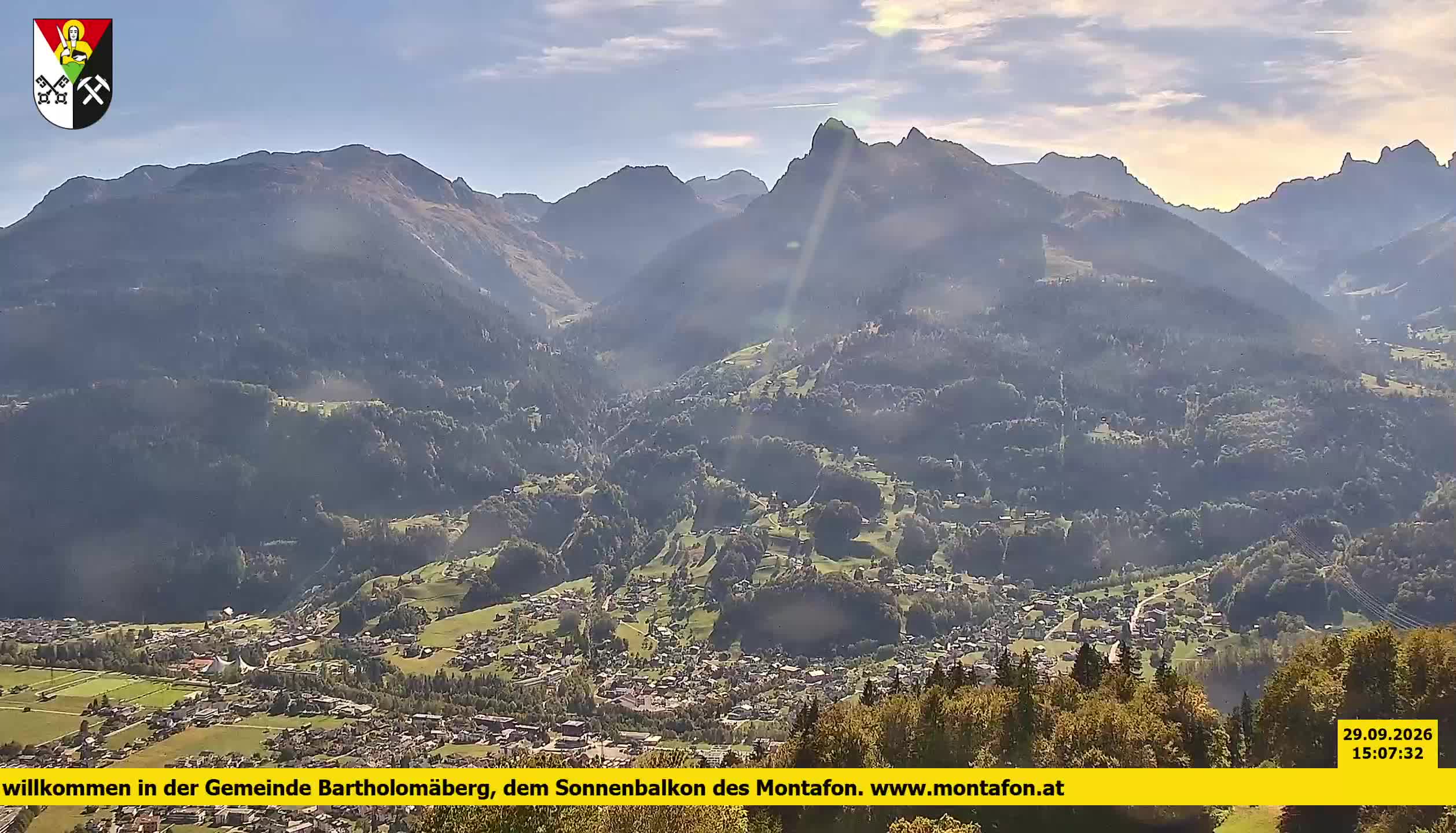 Bartholomäberg | Blick auf Schruns