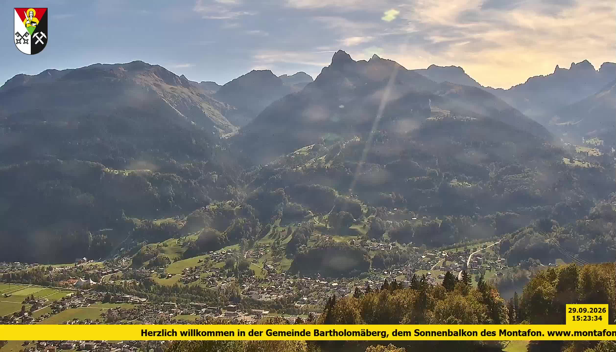 Bartholomäberg | Blick auf Schruns