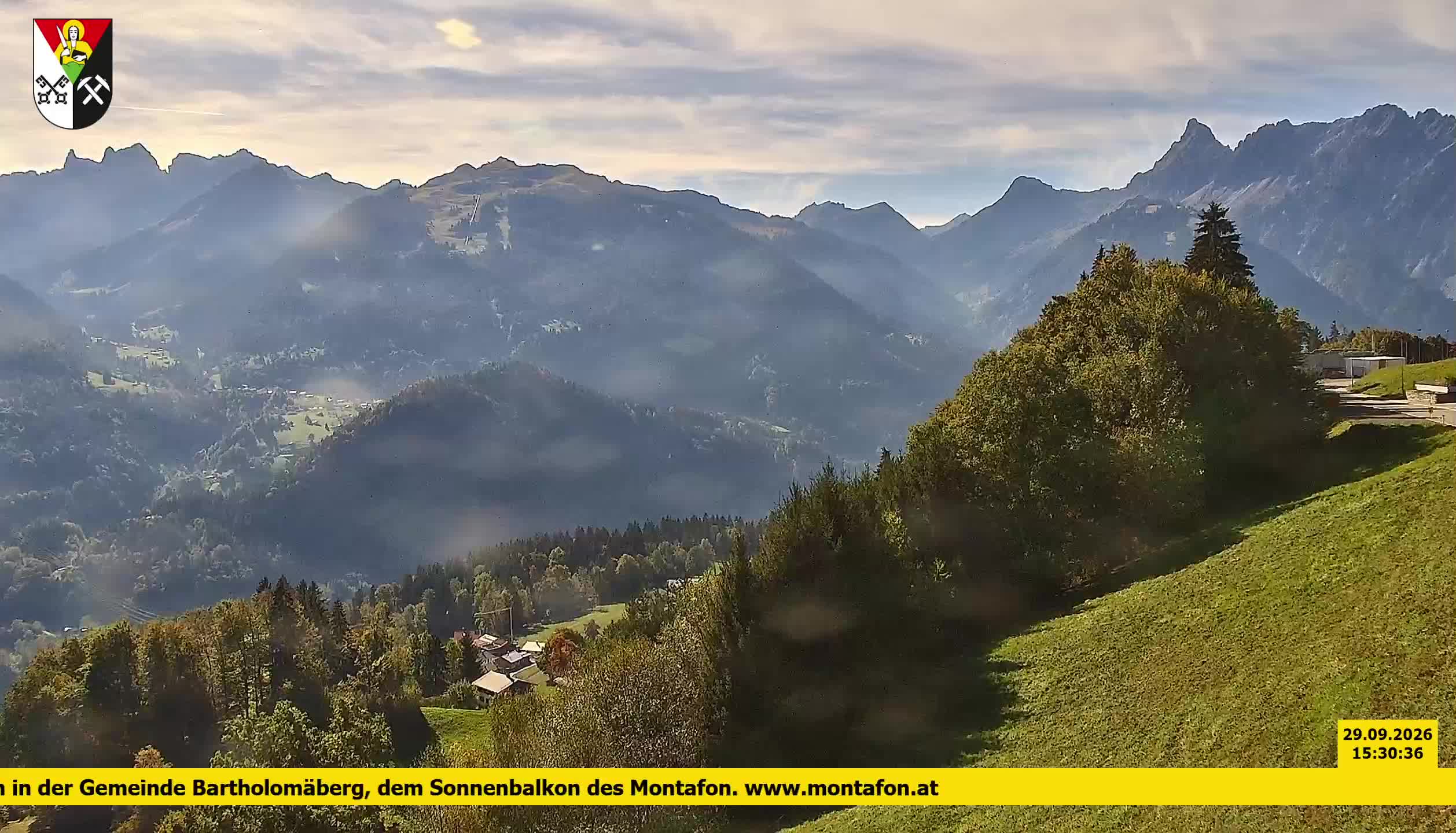 Bartholomäberg | Blick auf Schruns