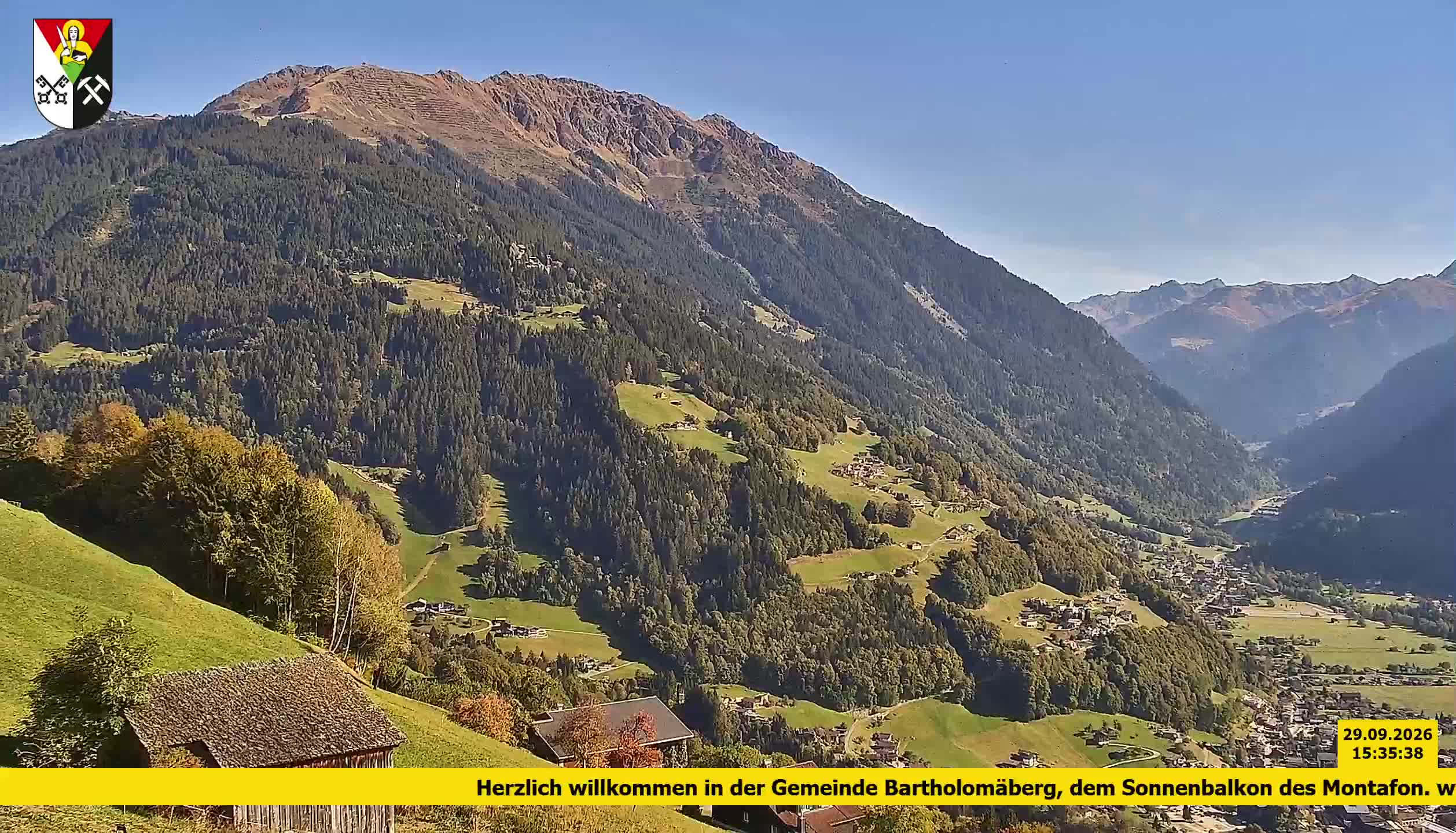 Bartholomäberg | Blick auf Schruns