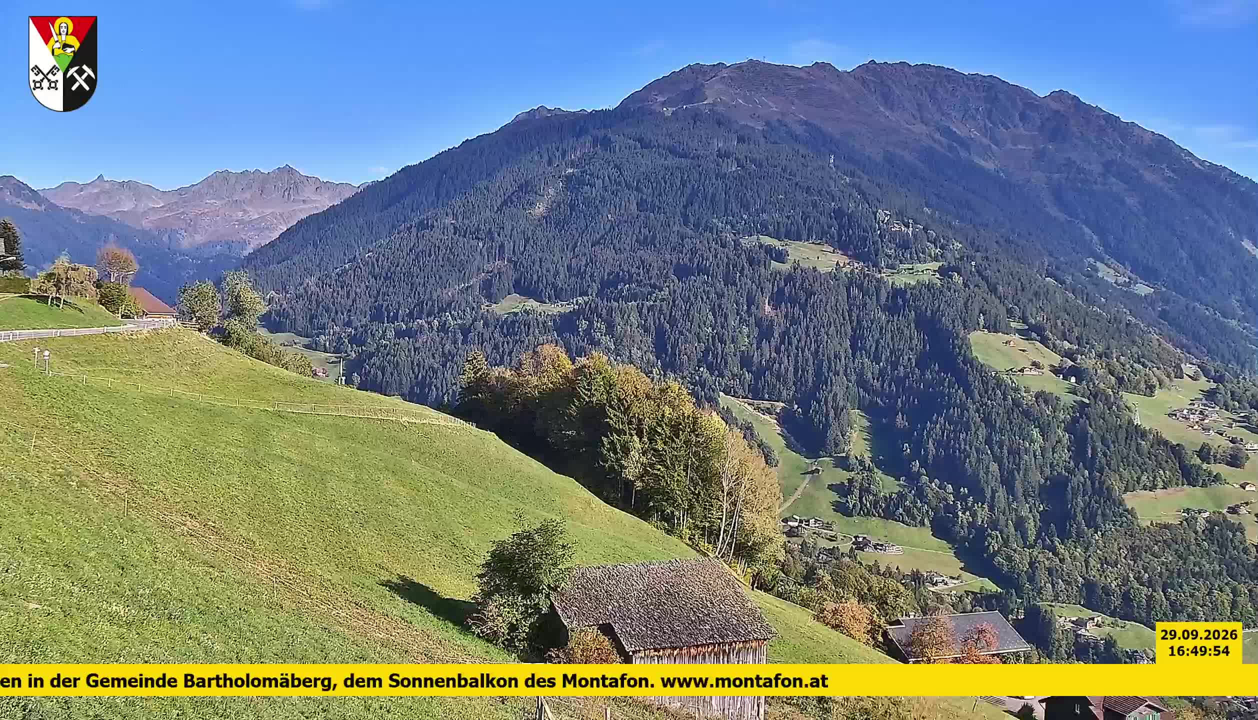 Bartholomäberg | Blick auf Schruns